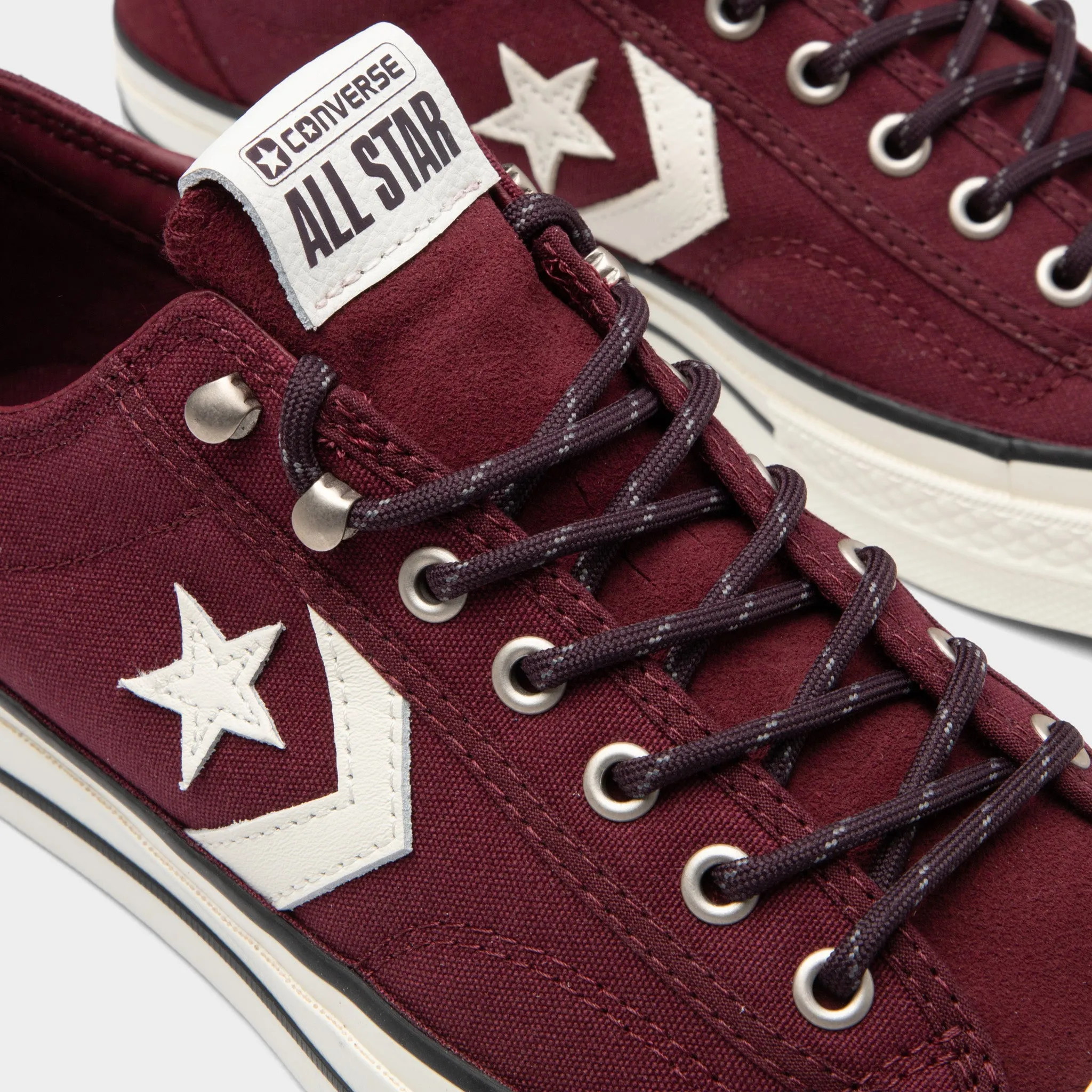 Converse Star Player 76 Deep Bordeaux / Egret - Black