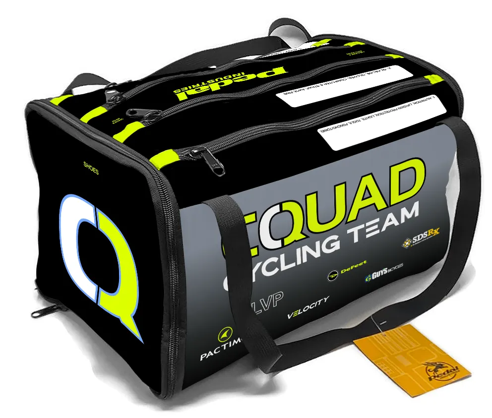 CQUAD.com Cycling Team 2022 RACEDAY BAG™