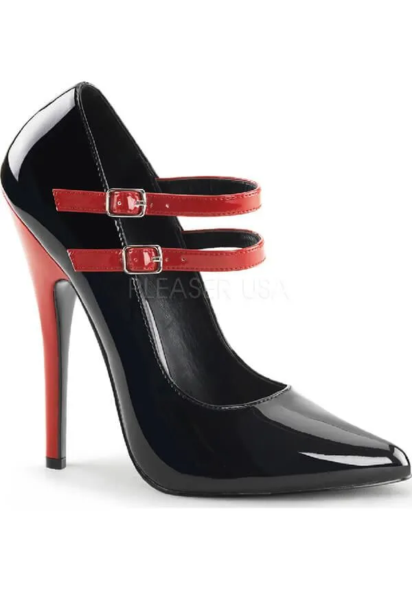 DOMINA-442 [Black/Red] | HEELS [PREORDER]