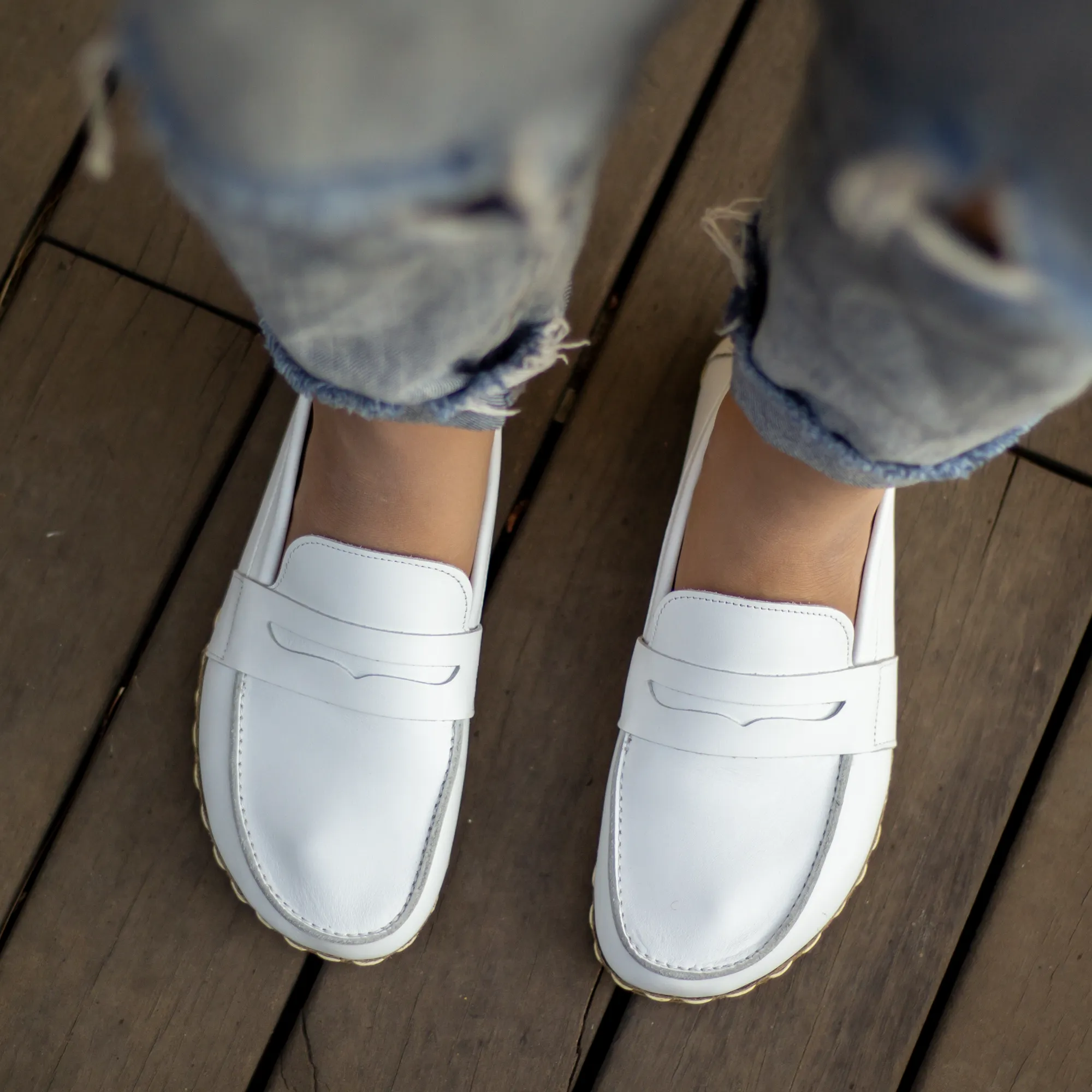 Earthing Barefoot Shoes White Women's