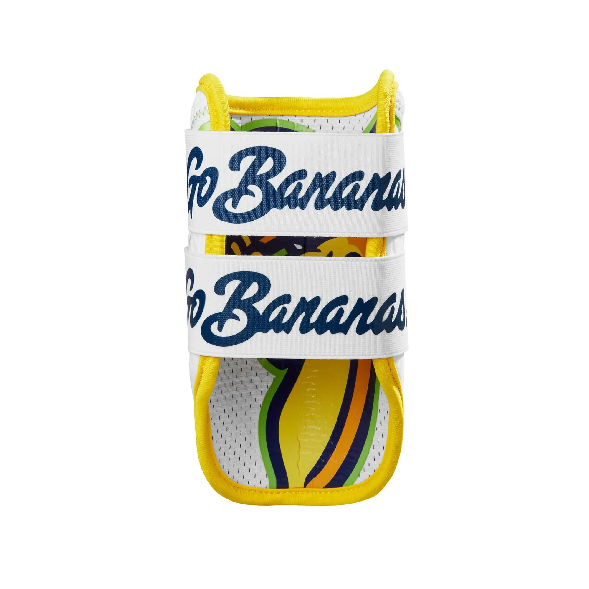 Evoshield X-SRZ Savannah Bananas Double Strap Elbow Guard White/Yellow