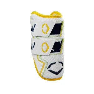 Evoshield X-SRZ Savannah Bananas Double Strap Elbow Guard White/Yellow