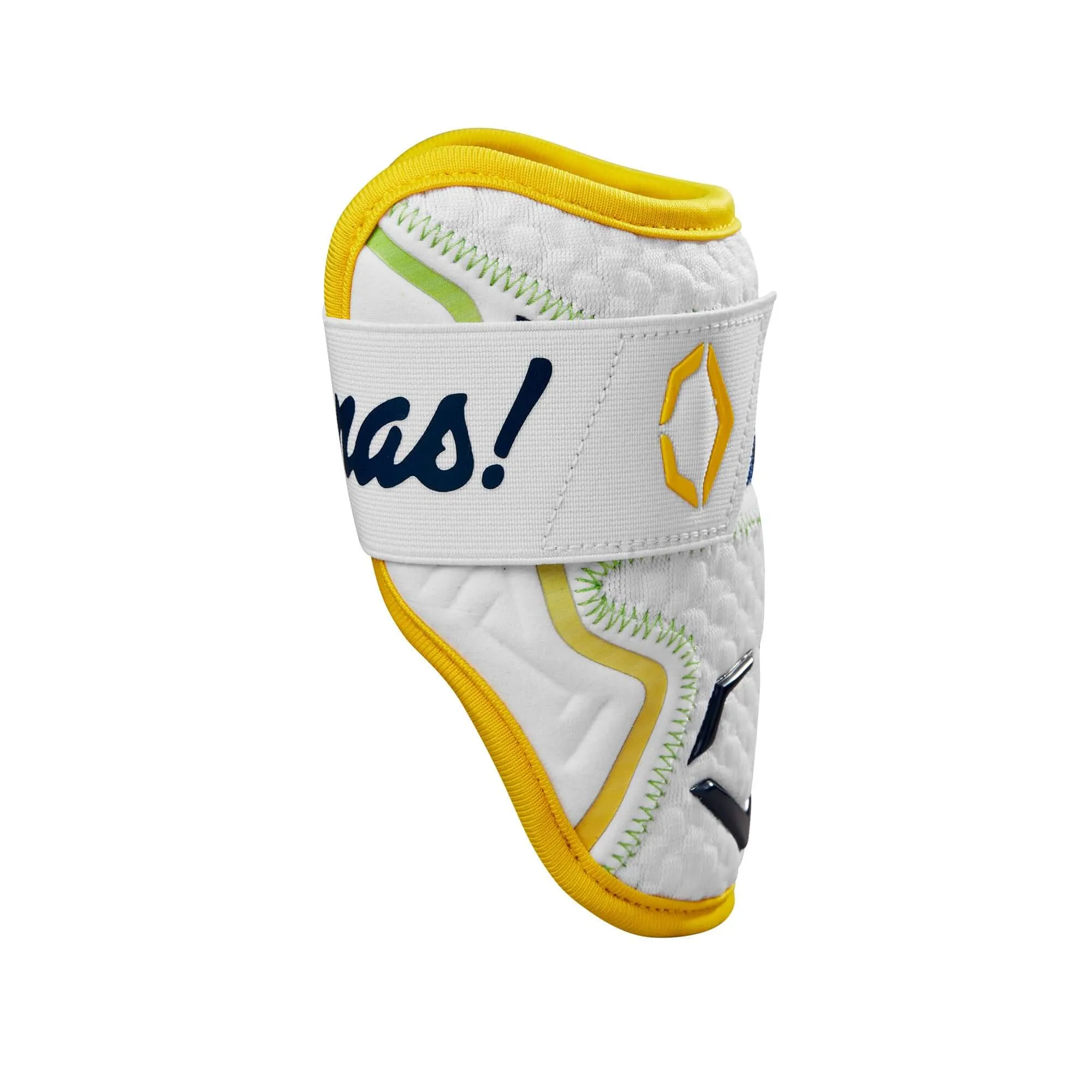 Evoshield X-SRZ Savannah Bananas Elbow Guard White/Yellow