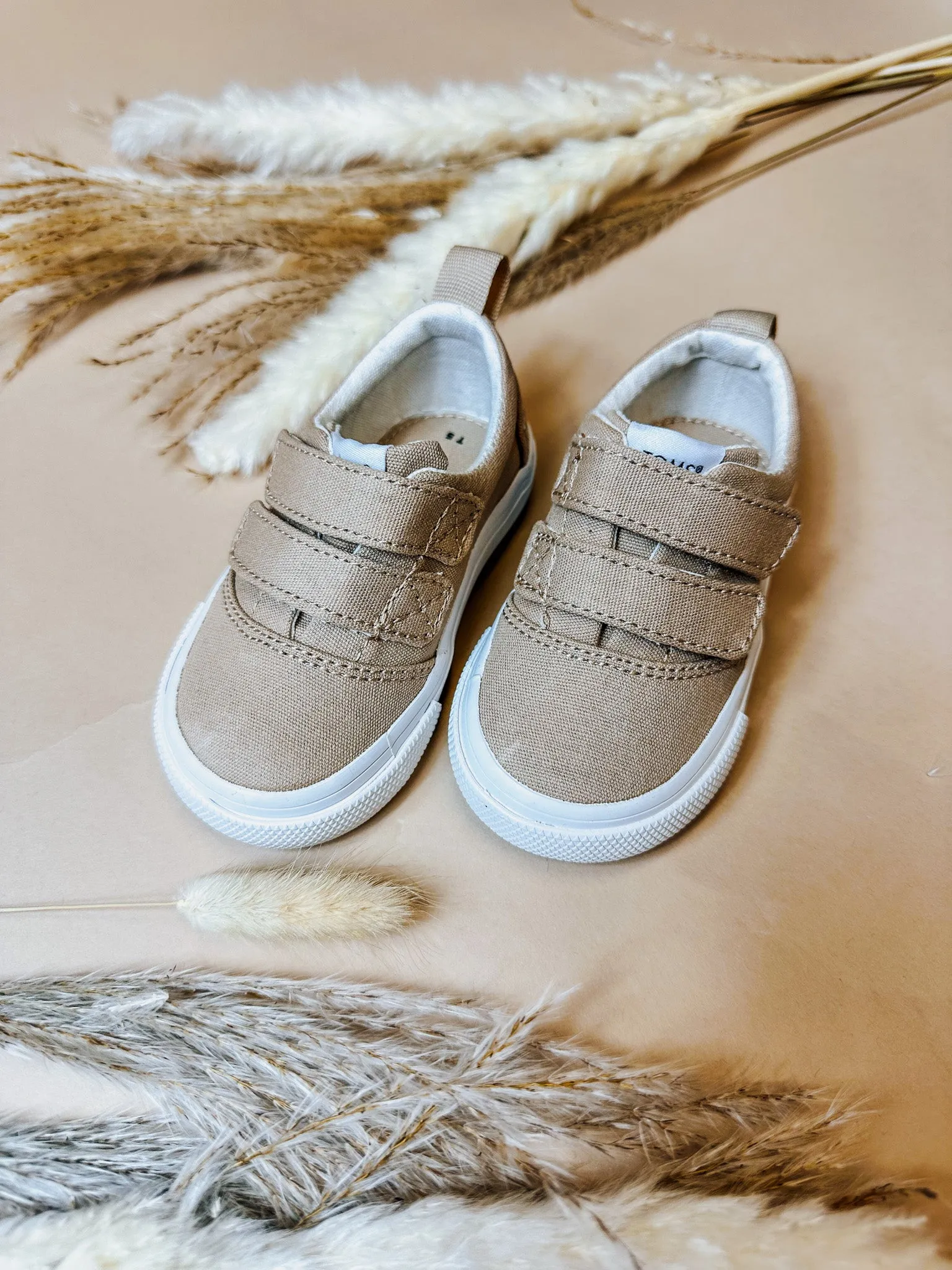 Fenix Double Strap Oatmeal Sneaker By Toms