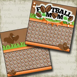 Football Mom Orange NPM - 3267