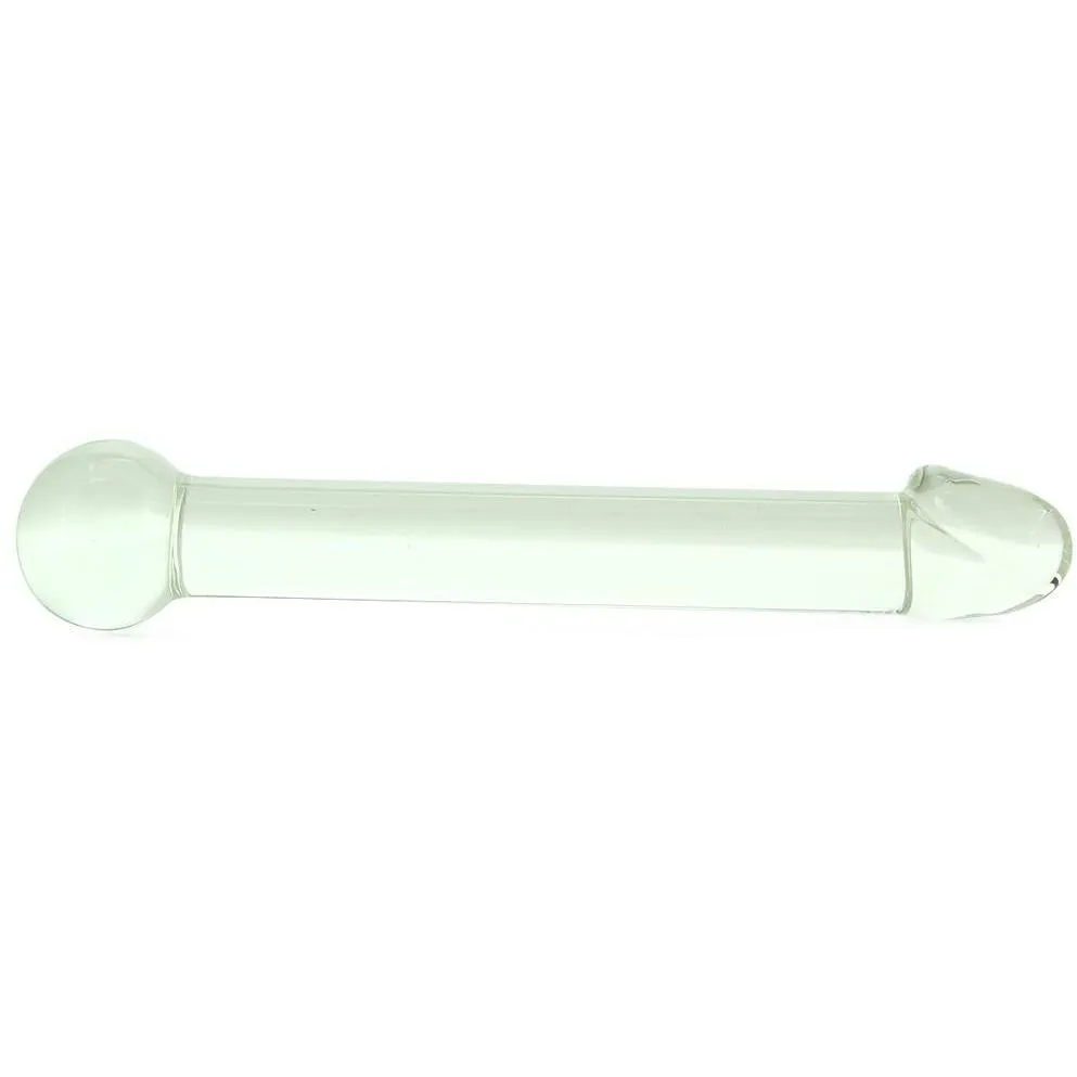 Glas 7" Realistic Head Glass Dildo