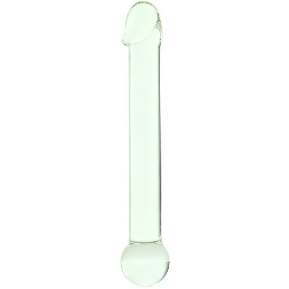 Glas 7" Realistic Head Glass Dildo