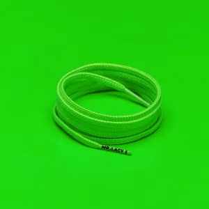 Goalies Football Boot Laces · Neon Green