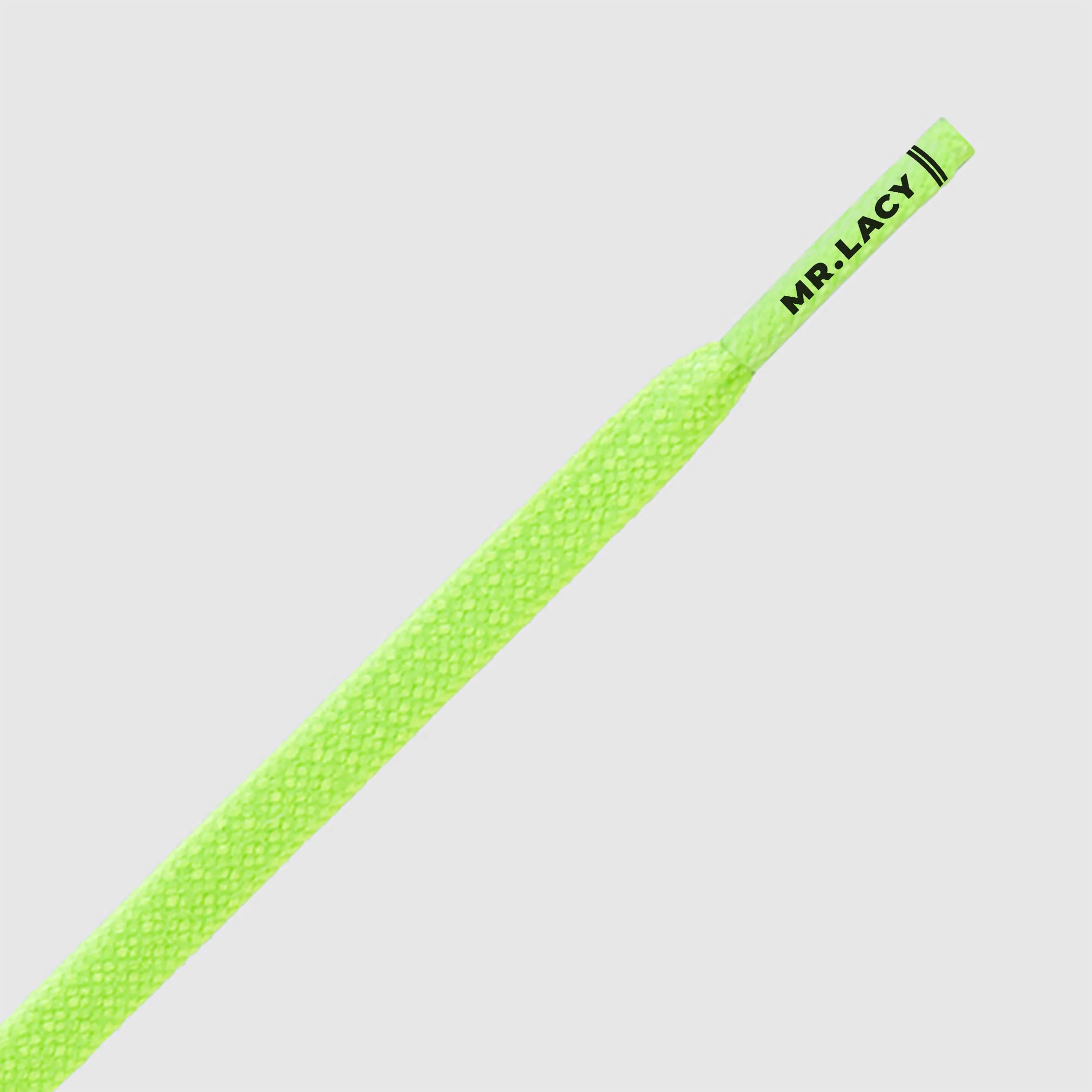 Goalies Football Boot Laces · Neon Green