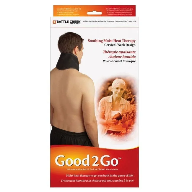 Good2Go 492 Microwave Moist Heat Pack for Neck Cervical 5 x16