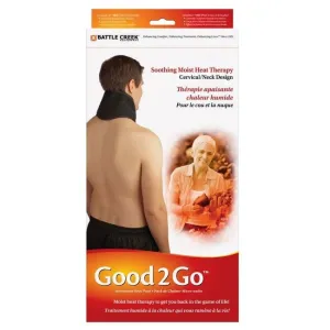 Good2Go 492 Microwave Moist Heat Pack for Neck Cervical 5 x16