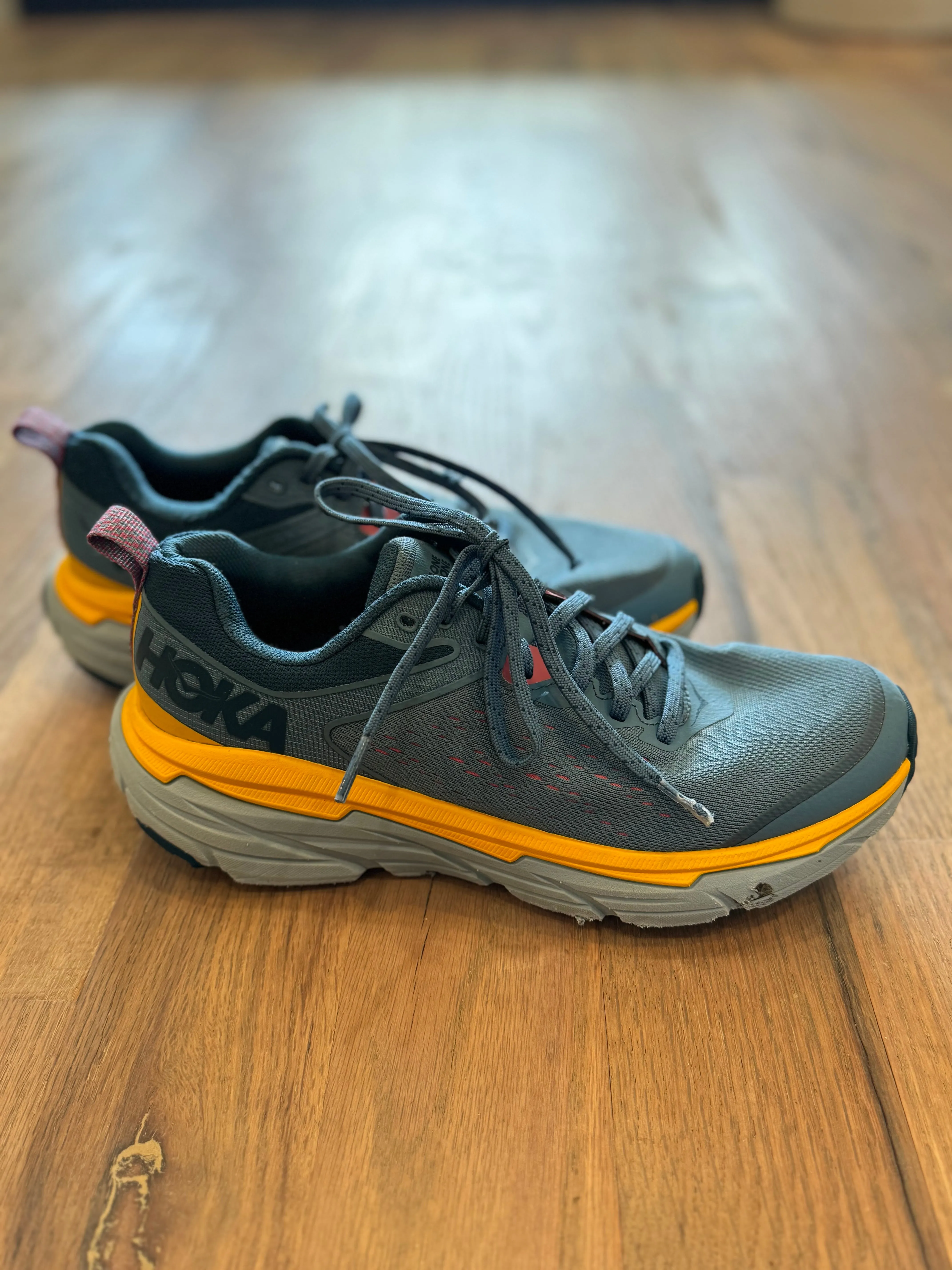 Hoka Size 8 Running Shoes - ran through washer