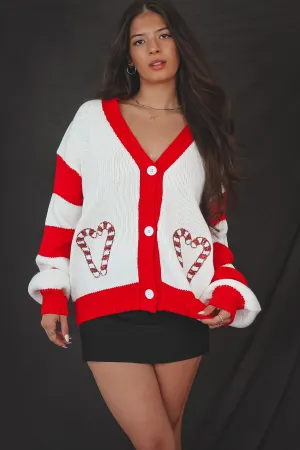 Holly Jolly Holiday Candy Cane Sweater