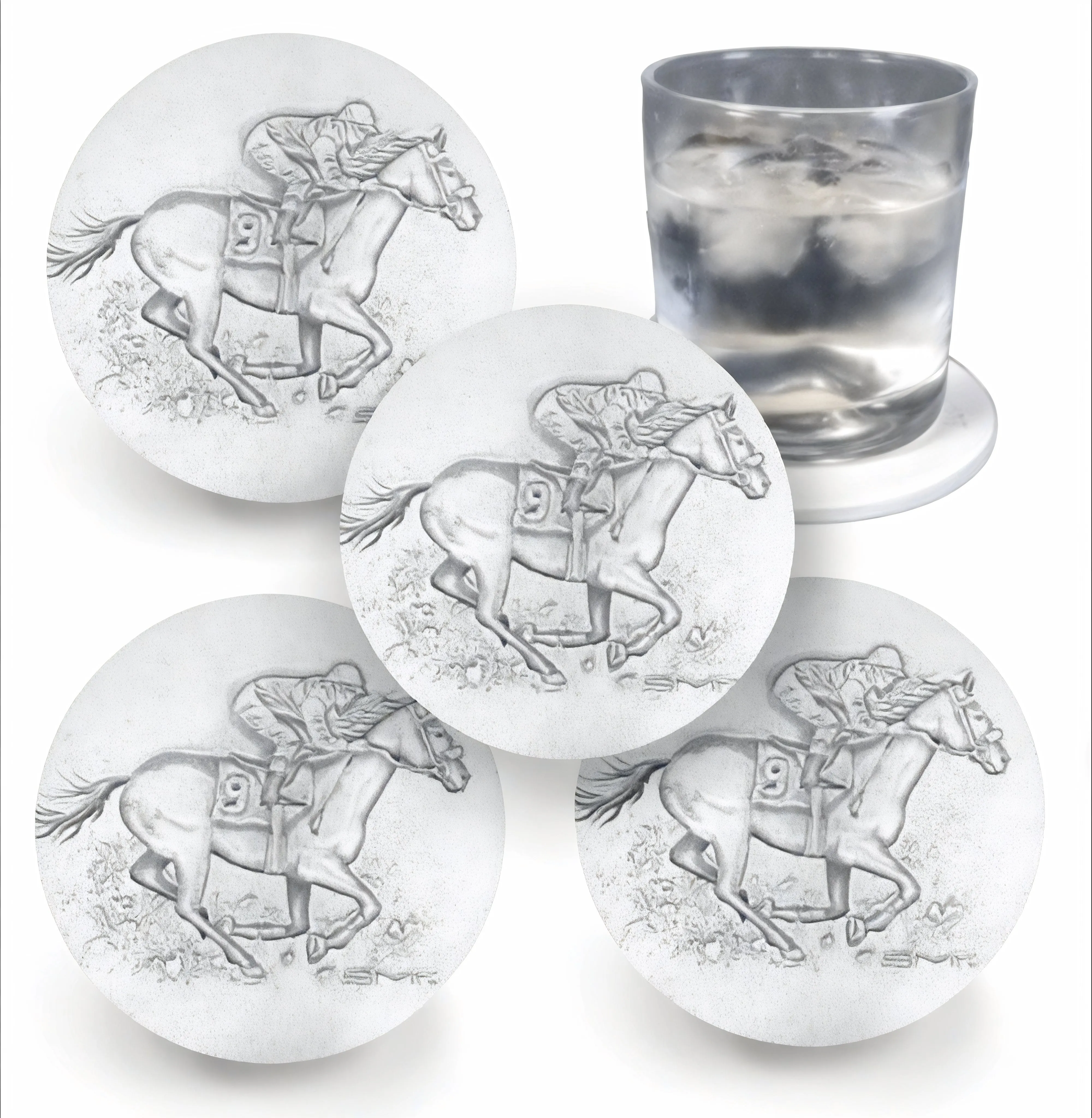 Jockey Drink Coasters