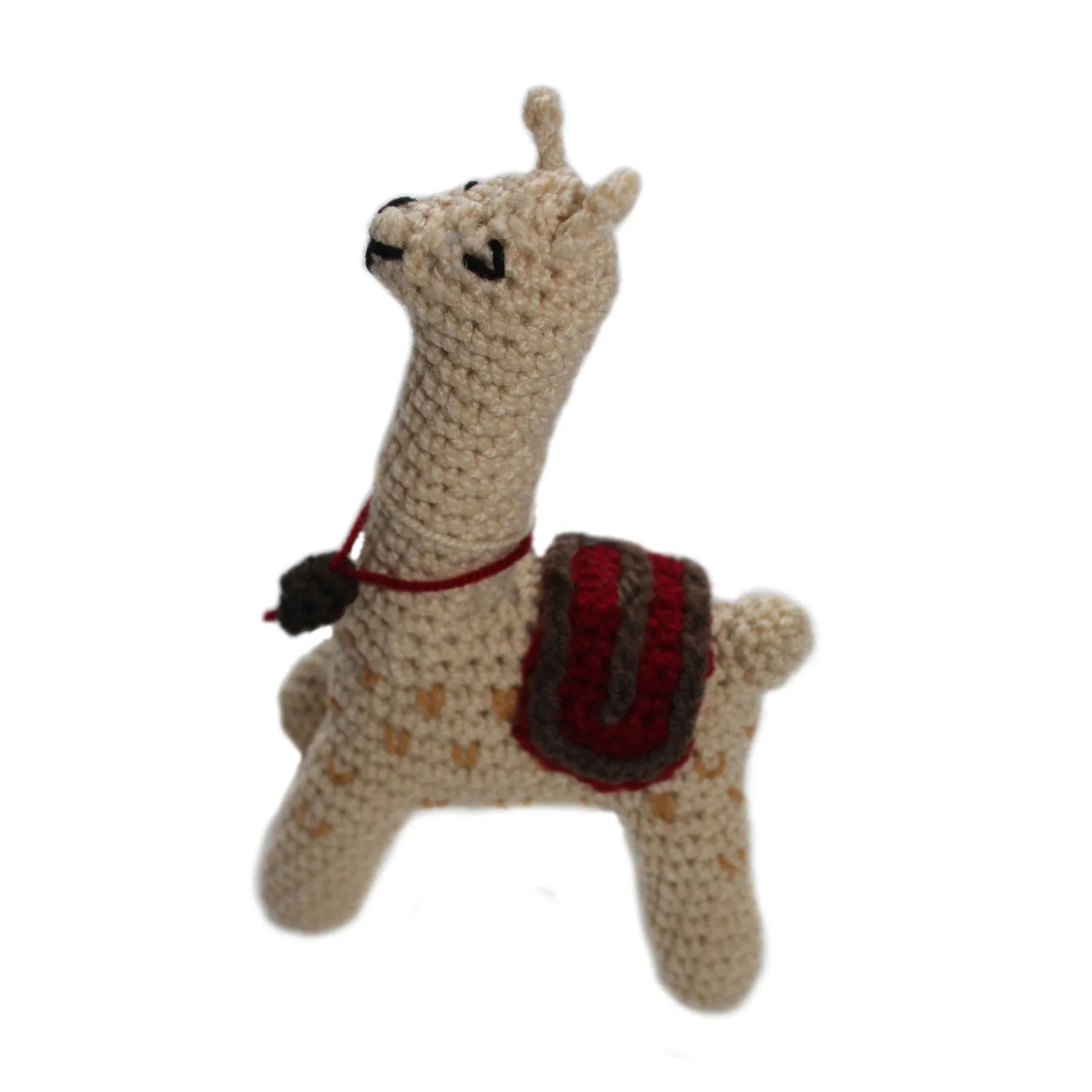 Knit Rattle Llama Silk Road Bazaar