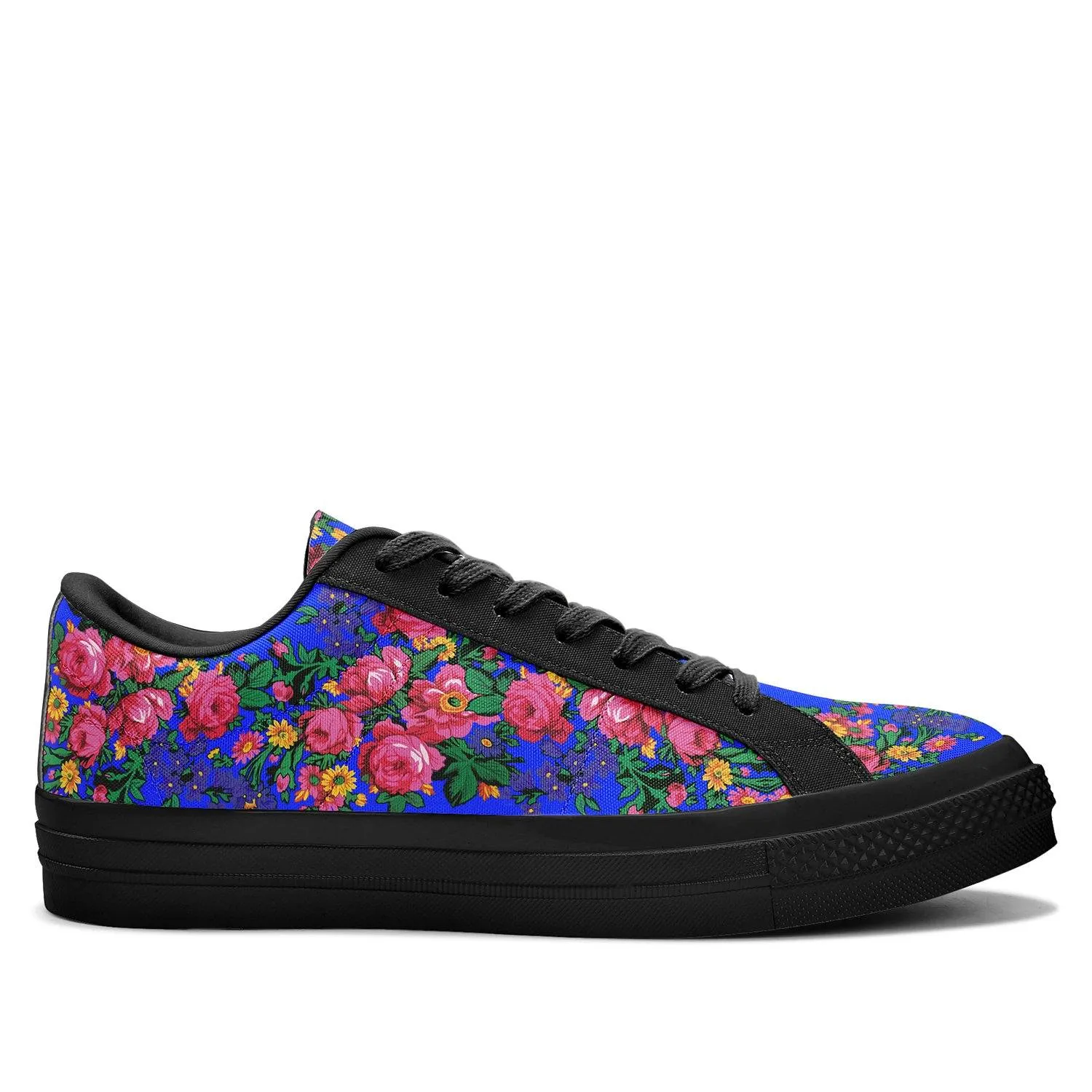 Kokum's Revenge Royal Aapisi Low Top Canvas Shoes Black Sole