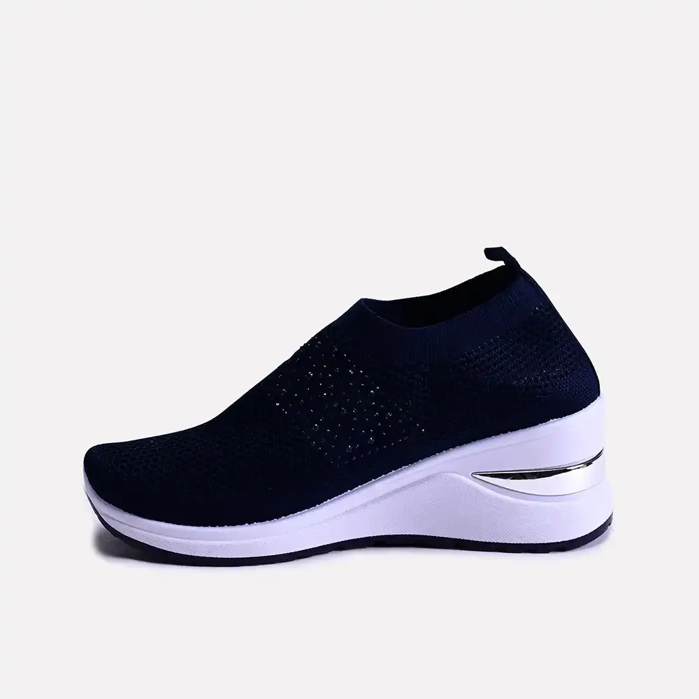 Lydia Blue Heel Sneakers 0440681