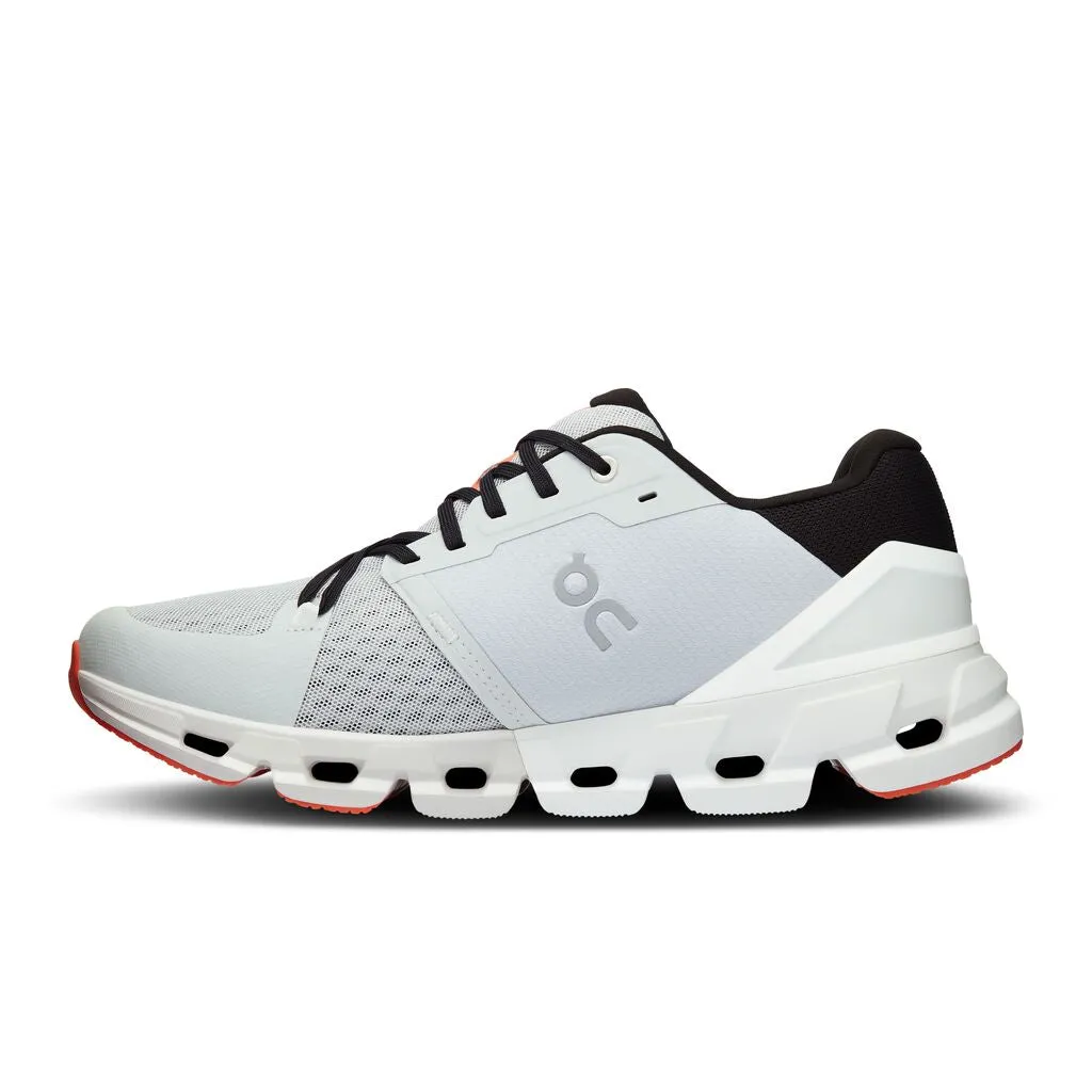 Men's On Cloudflyer 4 Running Shoe in Glacier | White