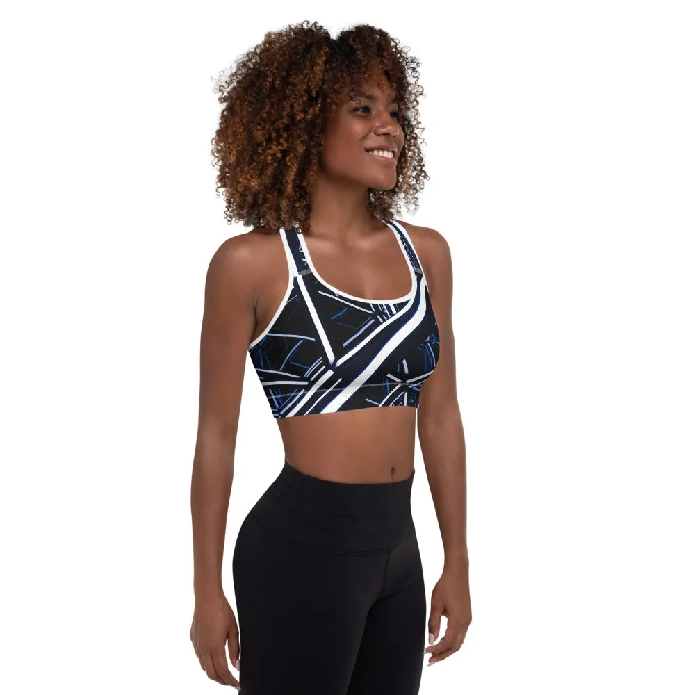 Midnight Padded Sports Bra