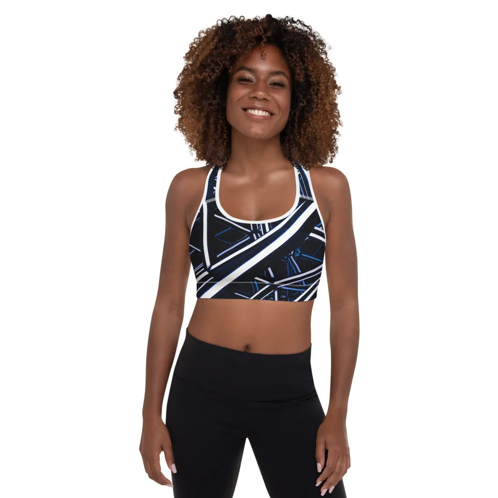 Midnight Padded Sports Bra