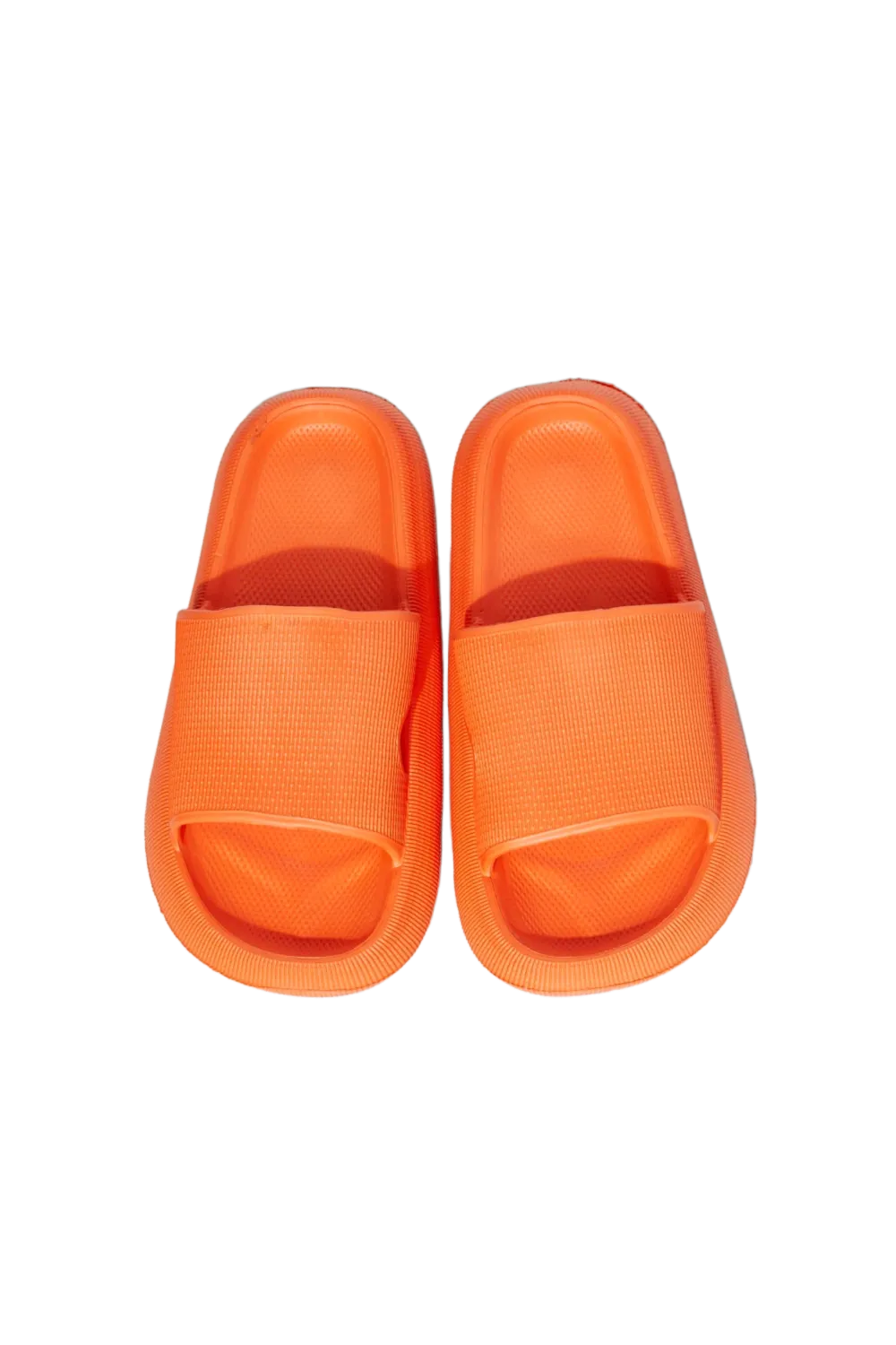 MMShoes Arms Around Me Open Toe Slide in Orange