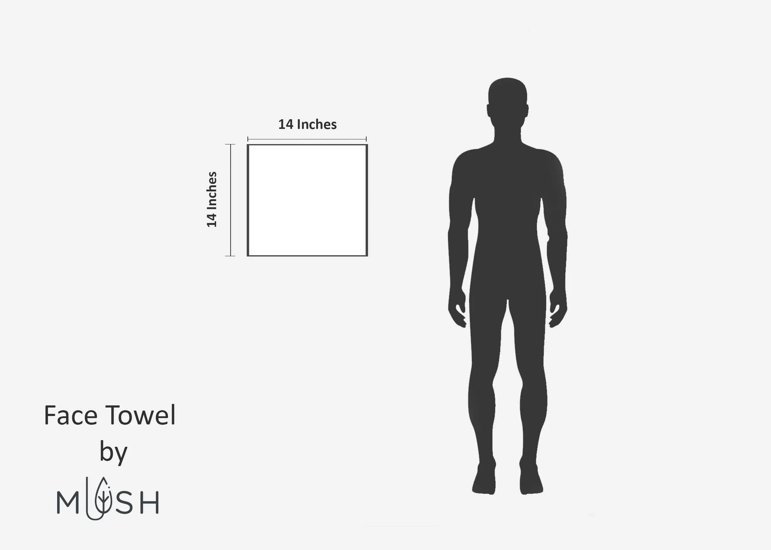 Mush Bamboo Face Towel | Ultra Soft, Absorbent & Quick Dry Towel for Facewash, Gym, Travel, Yoga. Recommended for Acne Prone Skincare (12, Green Pink White)