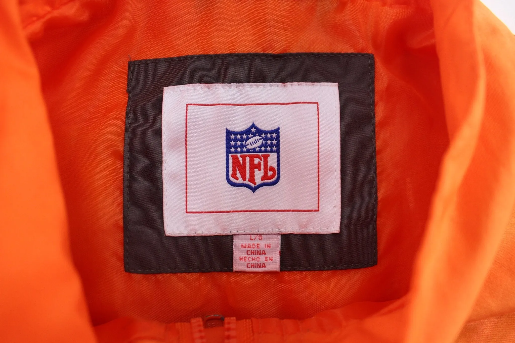 NFL Cleveland Browns Embroidered Windbreaker Jacket