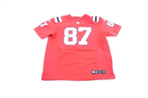 Nike Logo New England Patriots Rob Gronkowski Football Jersey