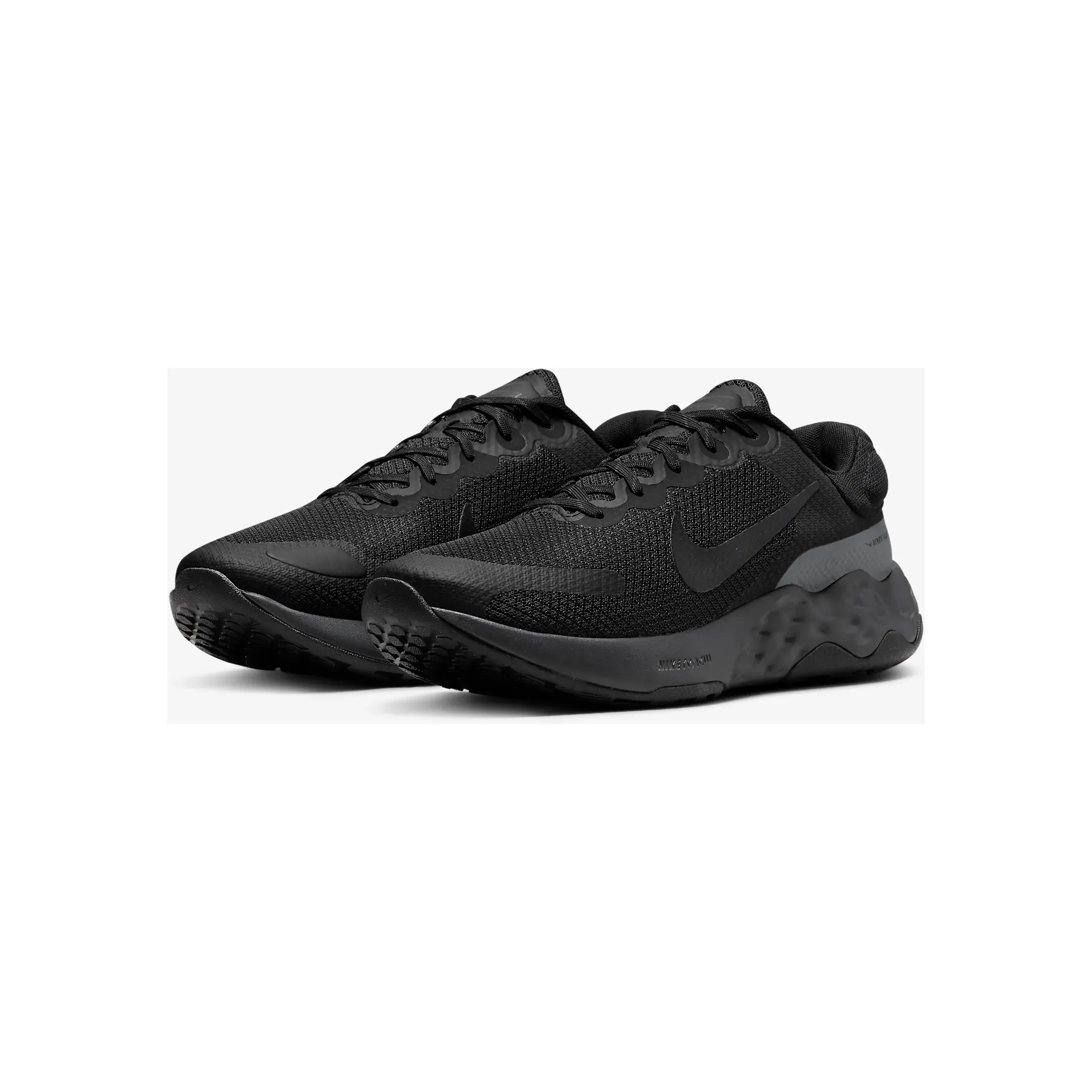 Nike Men's Renew Ride 3 Shoes - Black / Dark Smoke Grey / Iron Grey