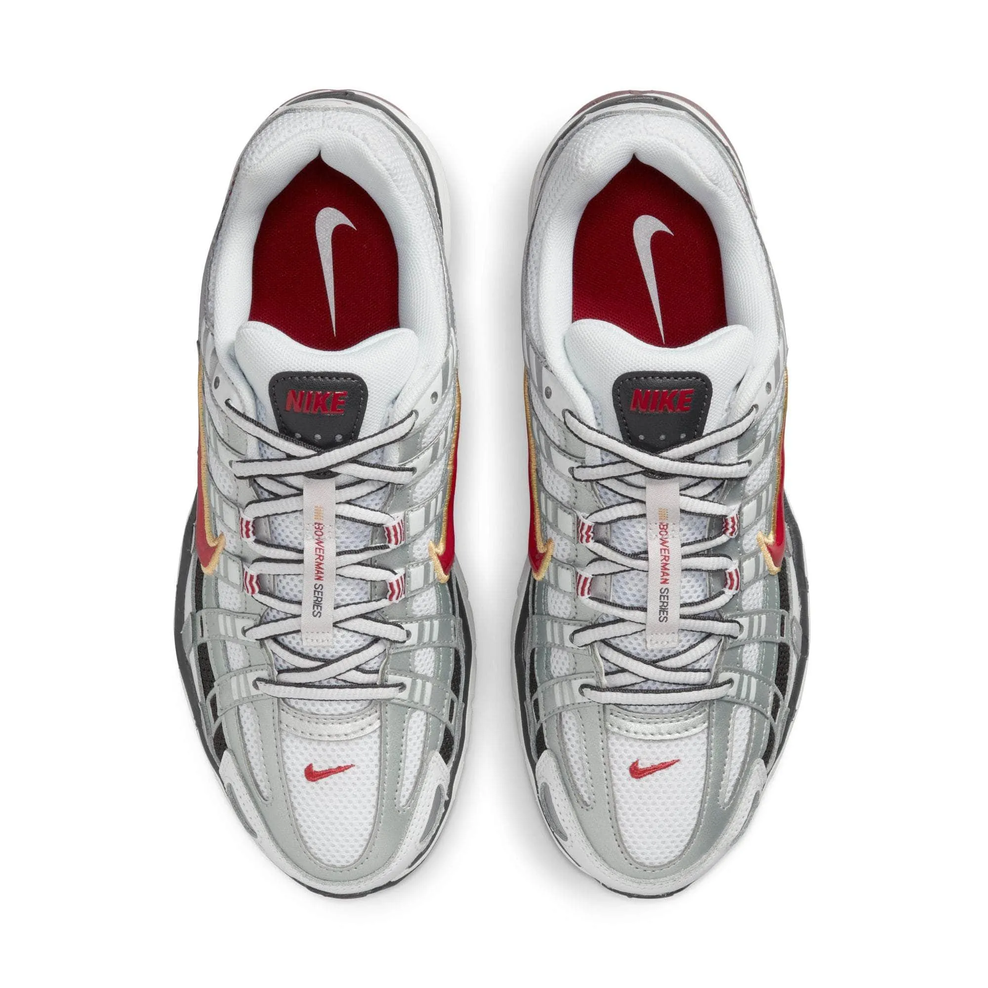 Nike P-6000 "Metallic Silver Red" - Women's