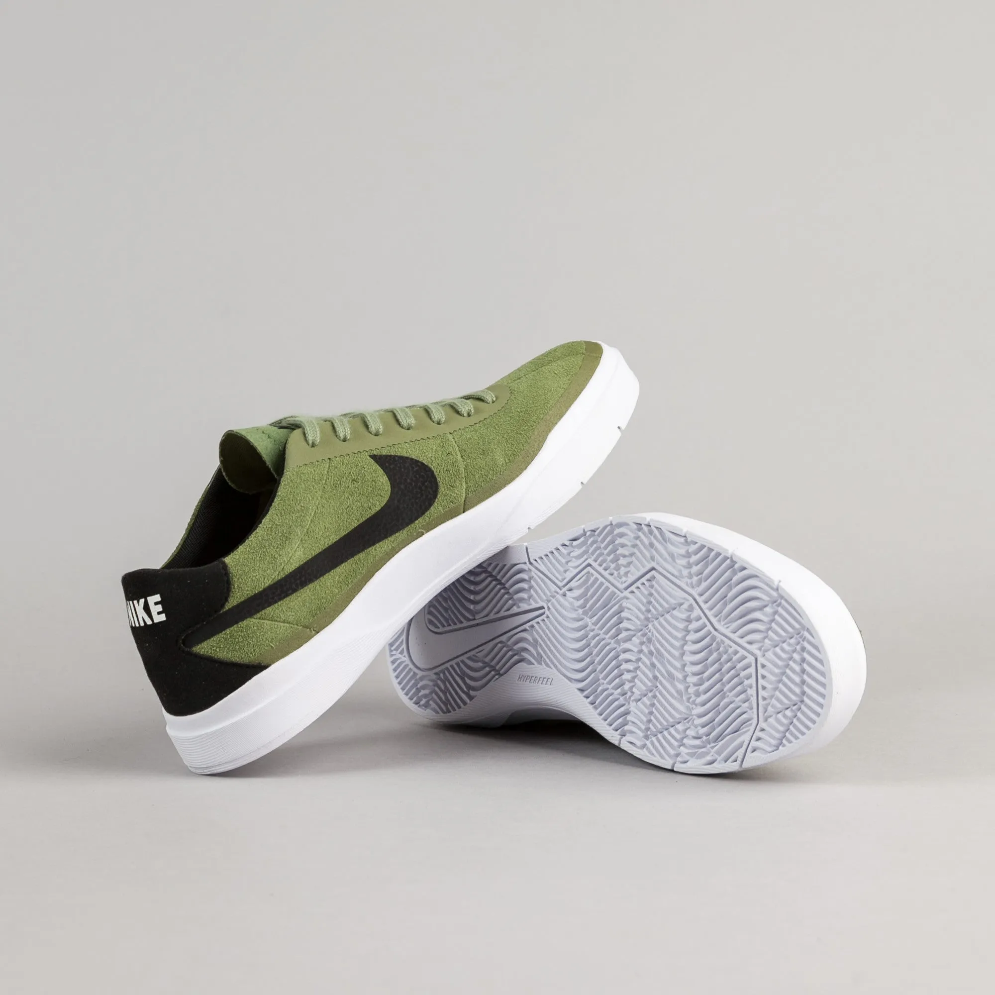 Nike SB Bruin Hyperfeel Shoes - Palm Green / Black - White - Black