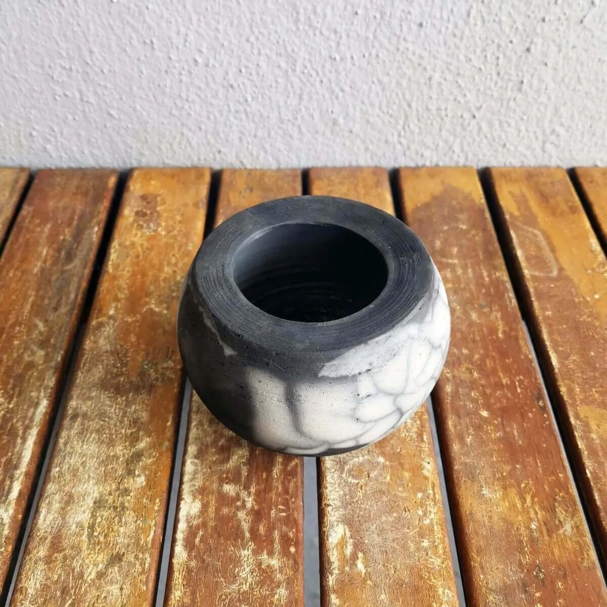 Nikko Ceramic Raku Pottery Vase