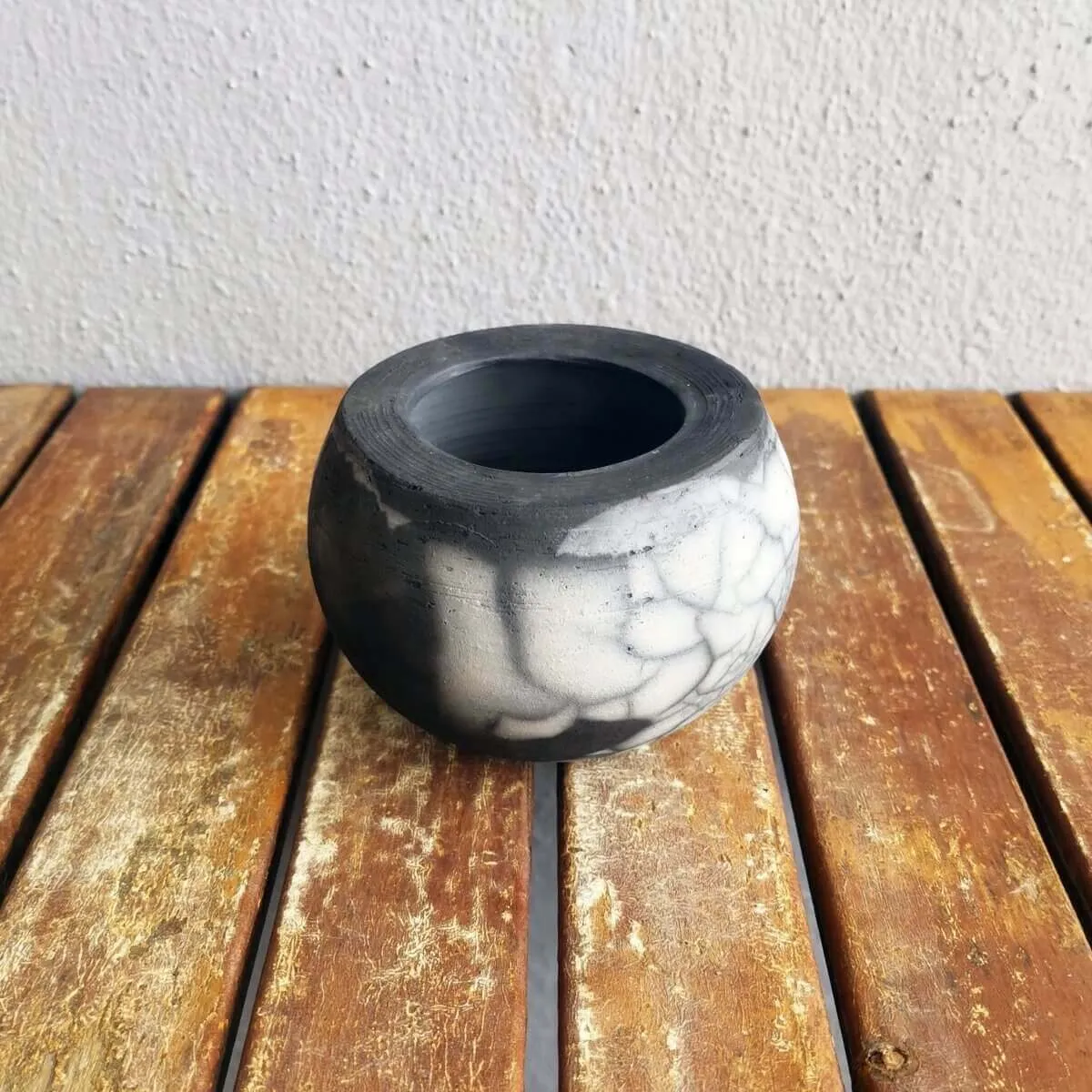 Nikko Ceramic Raku Pottery Vase