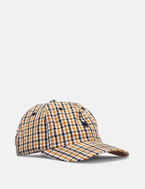 Norse Projects Gingham Sports Cap - Sunwashed Yellow