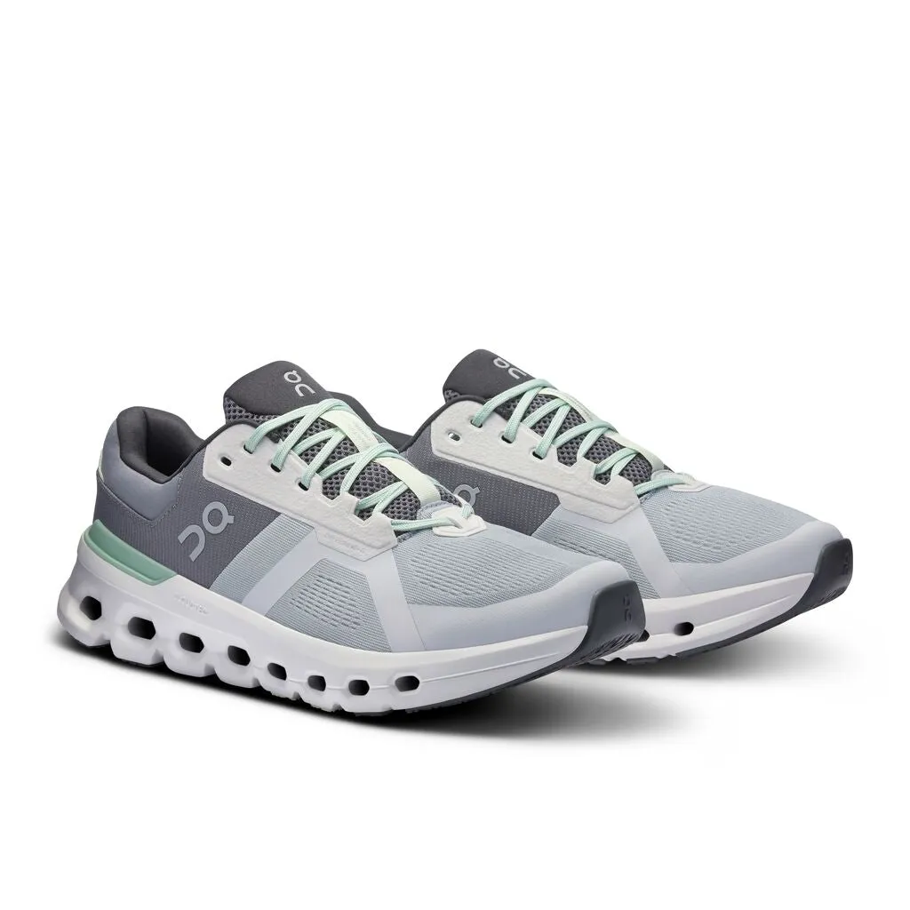 On Men's Cloudrunner 2 Running Shoes Glacier / Sage