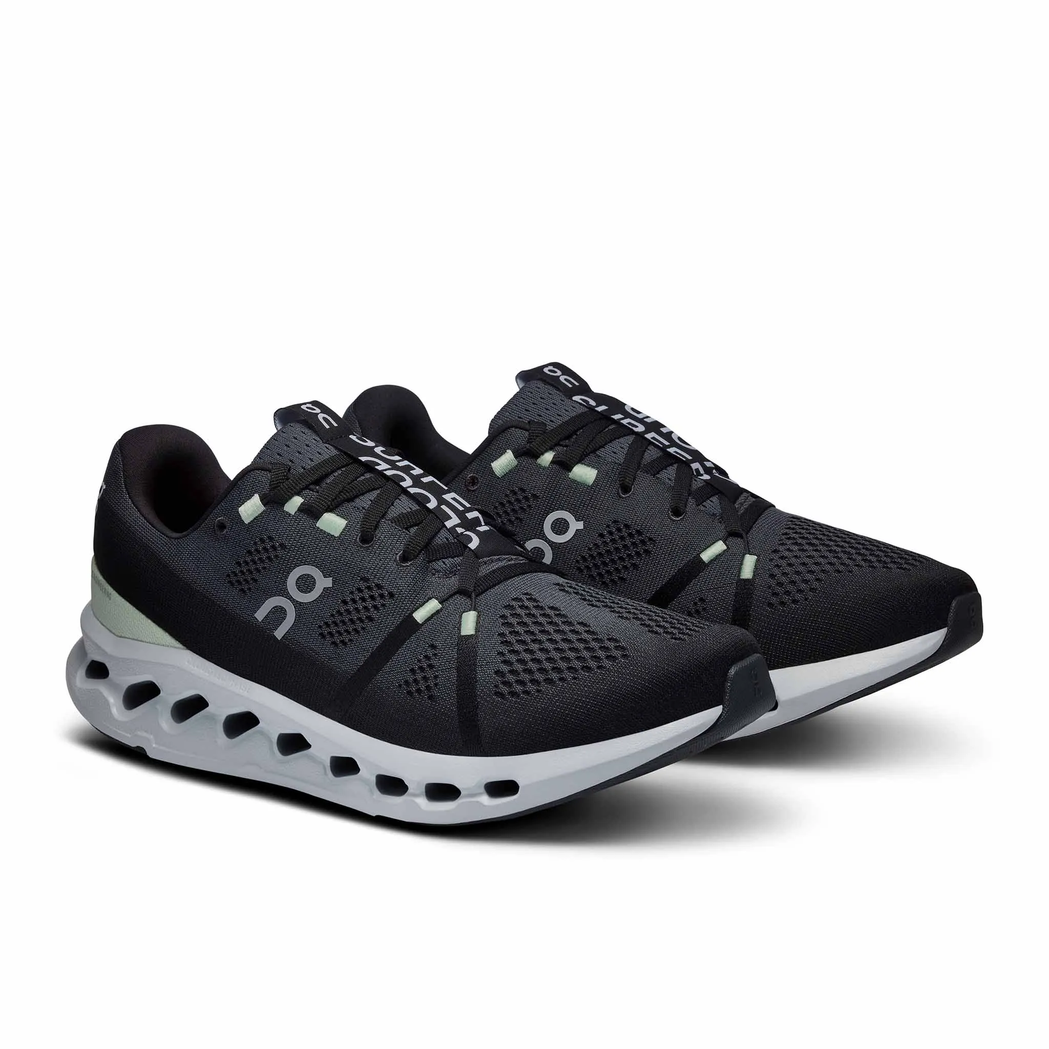 On | Men's Cloudsurfer Running Shoes - Iron/Glacier