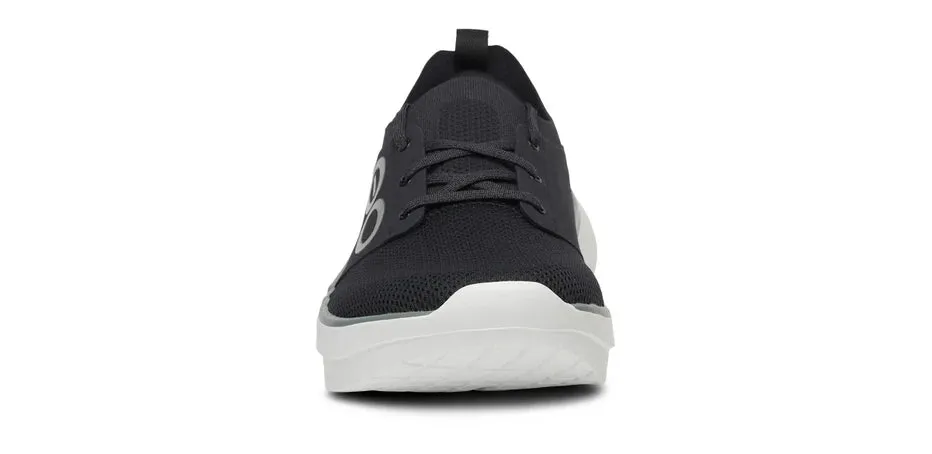 OOFOS OOMY STRIDE MEN'S BLACK/WHITE