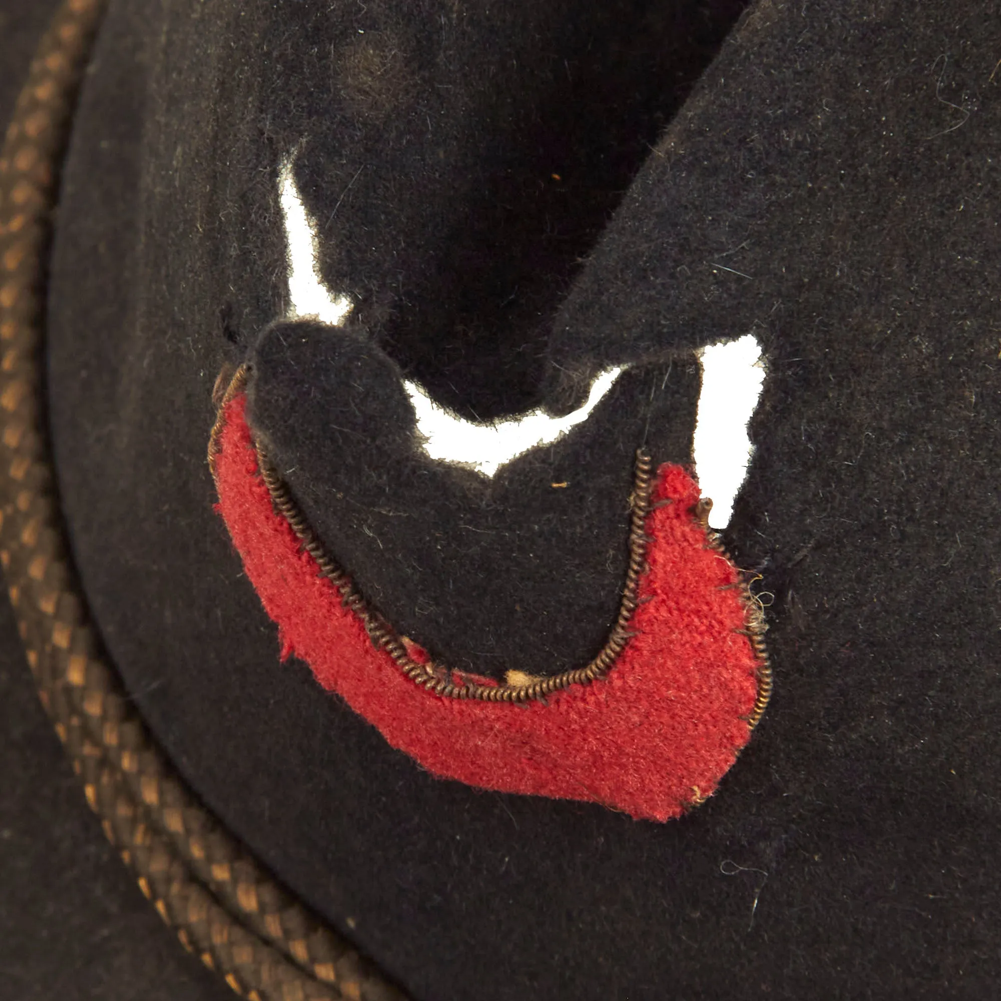 Original Civil War Union Officer’s Slouch Hat with 11th Corps Badge and Officer’s Hat Cord