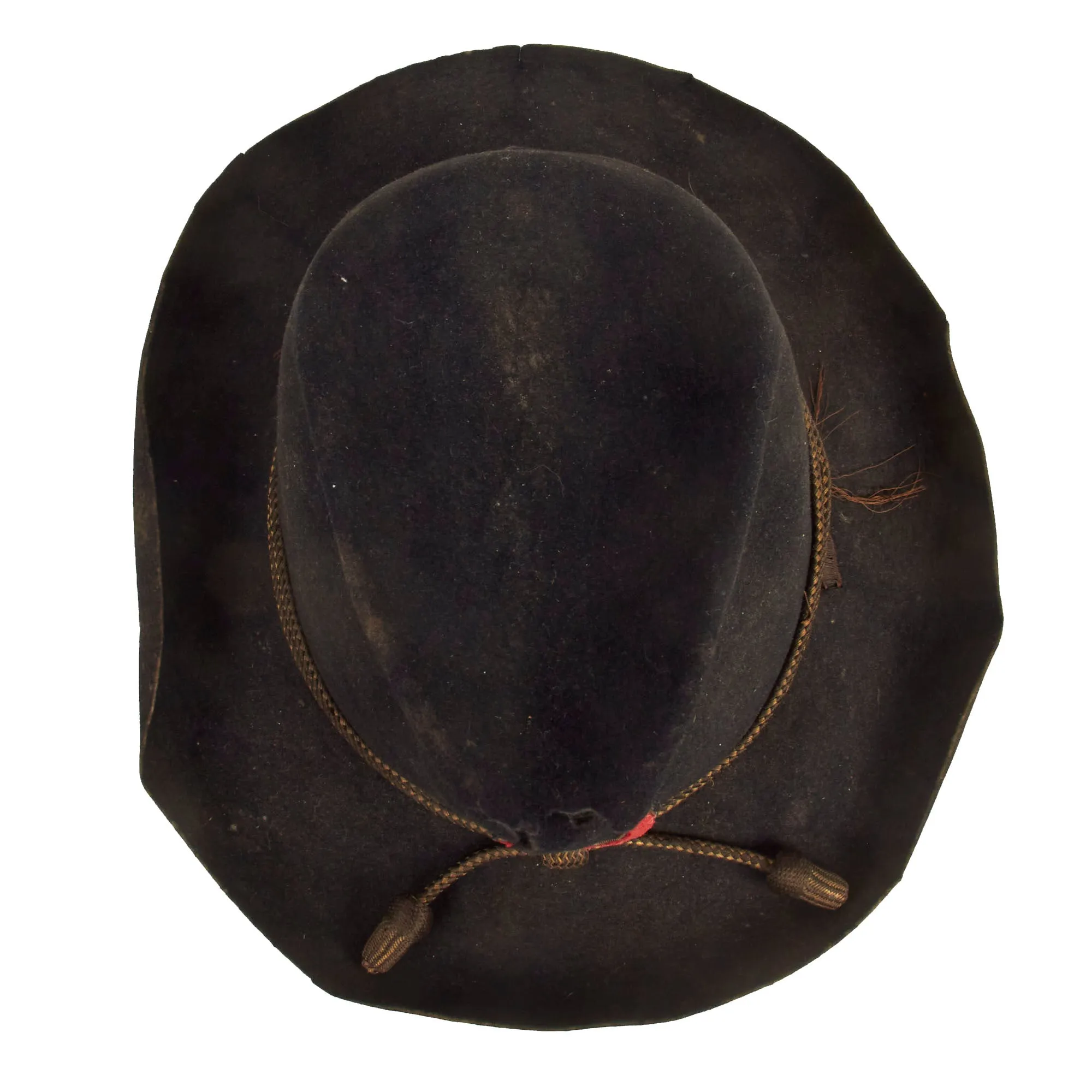 Original Civil War Union Officer’s Slouch Hat with 11th Corps Badge and Officer’s Hat Cord