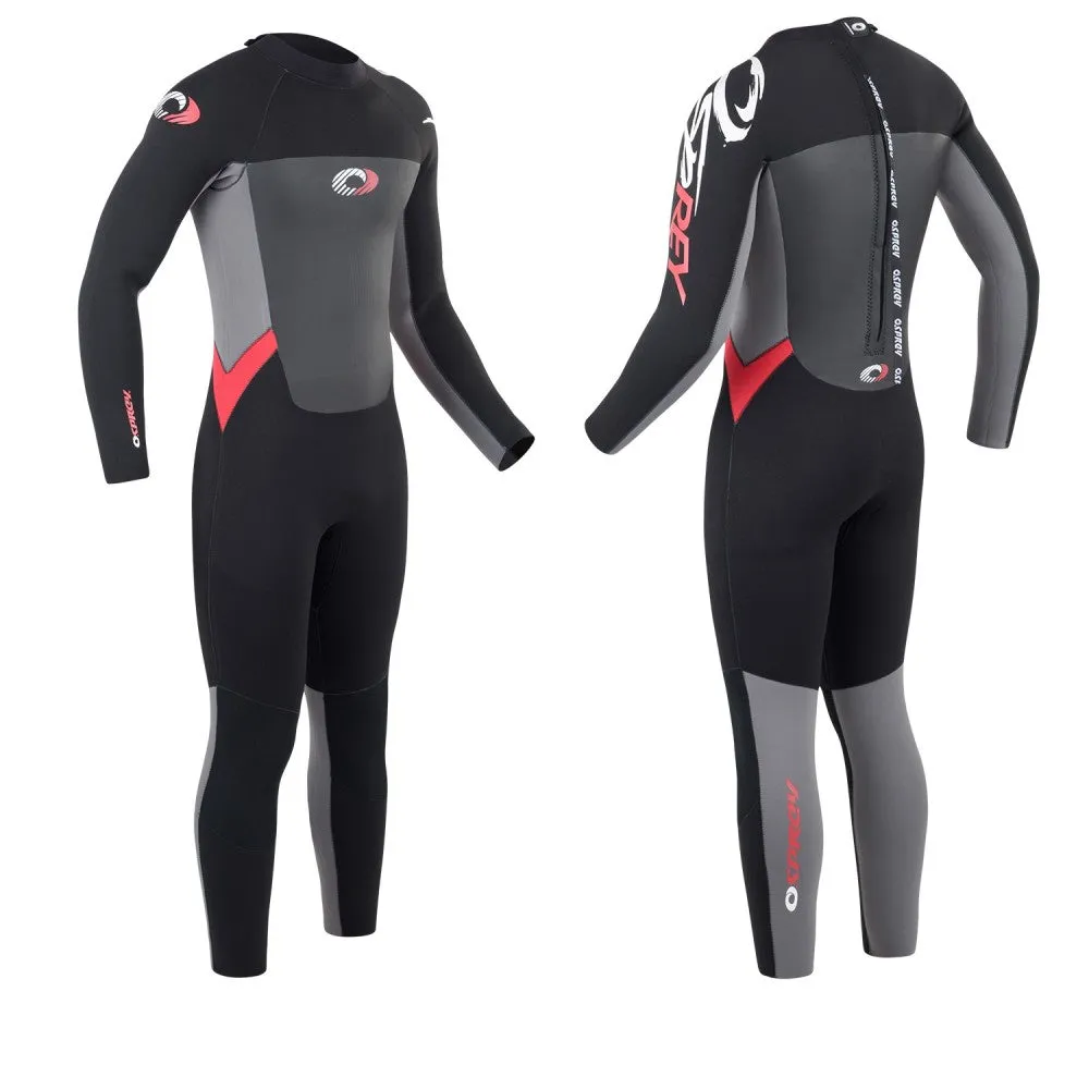 Osprey Origin Mens Full Length Wetsuit 5mm - Red