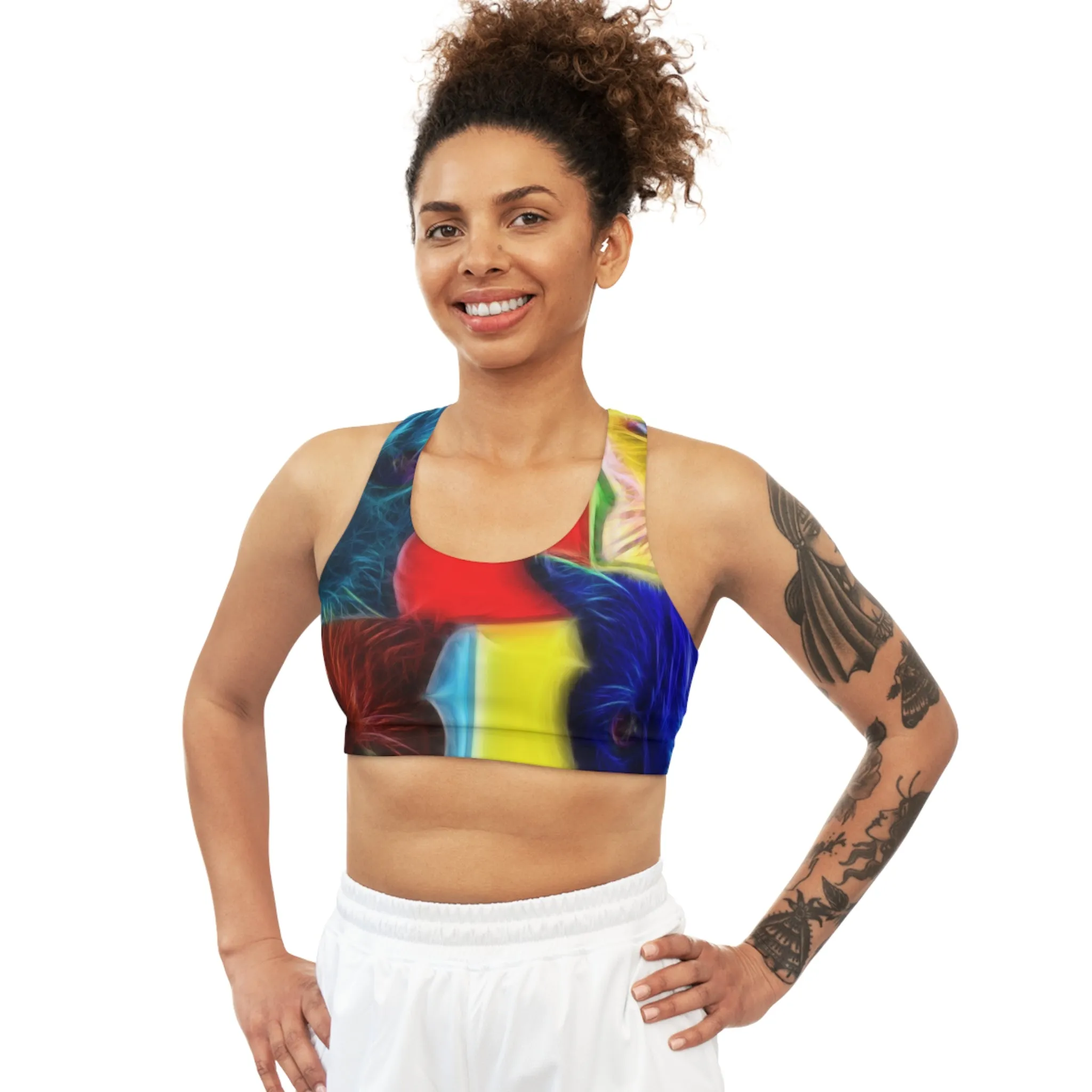 Pop Cats - Inovax Seamless Sports Bra