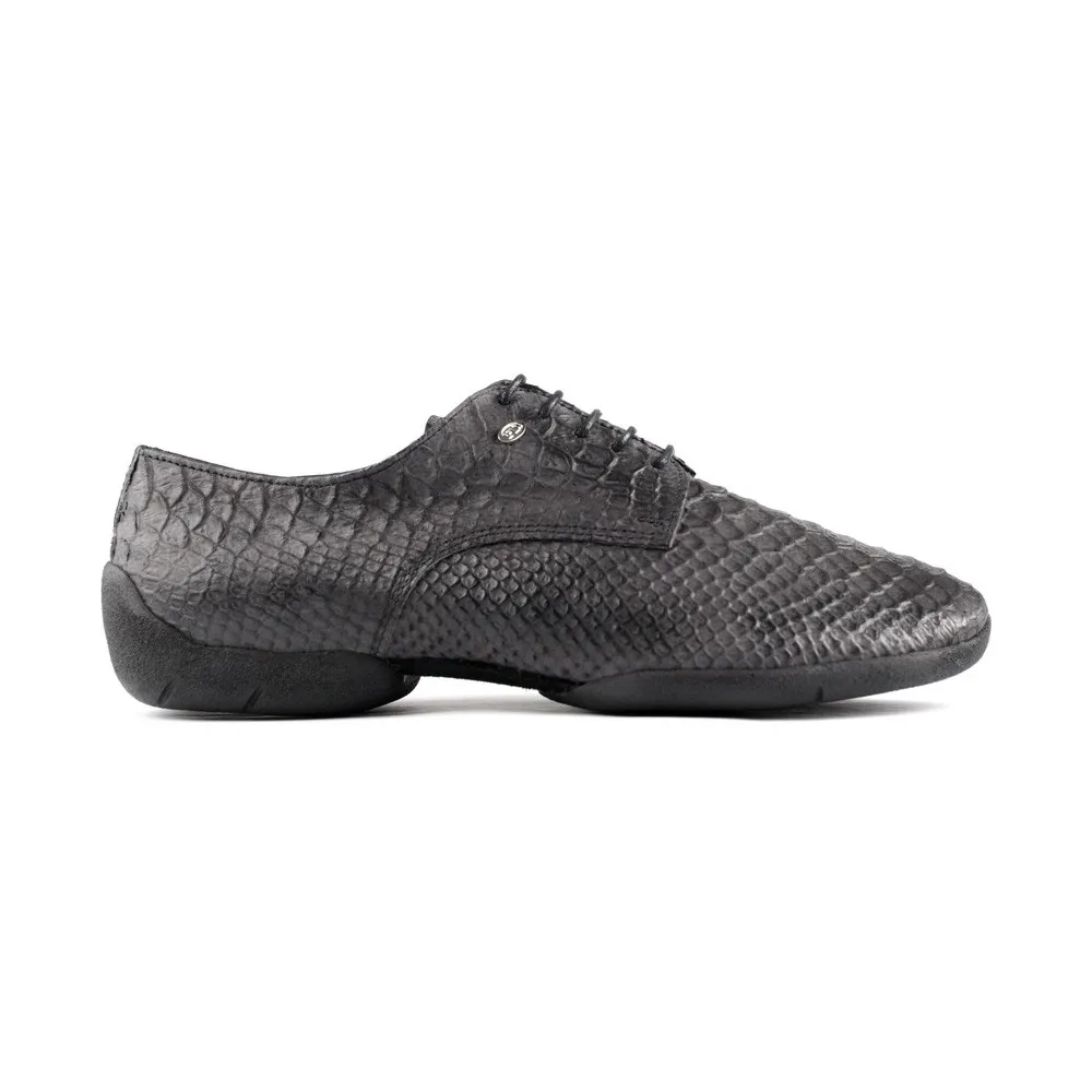 Portdance - PD Salsa 001 Black Snake Leather