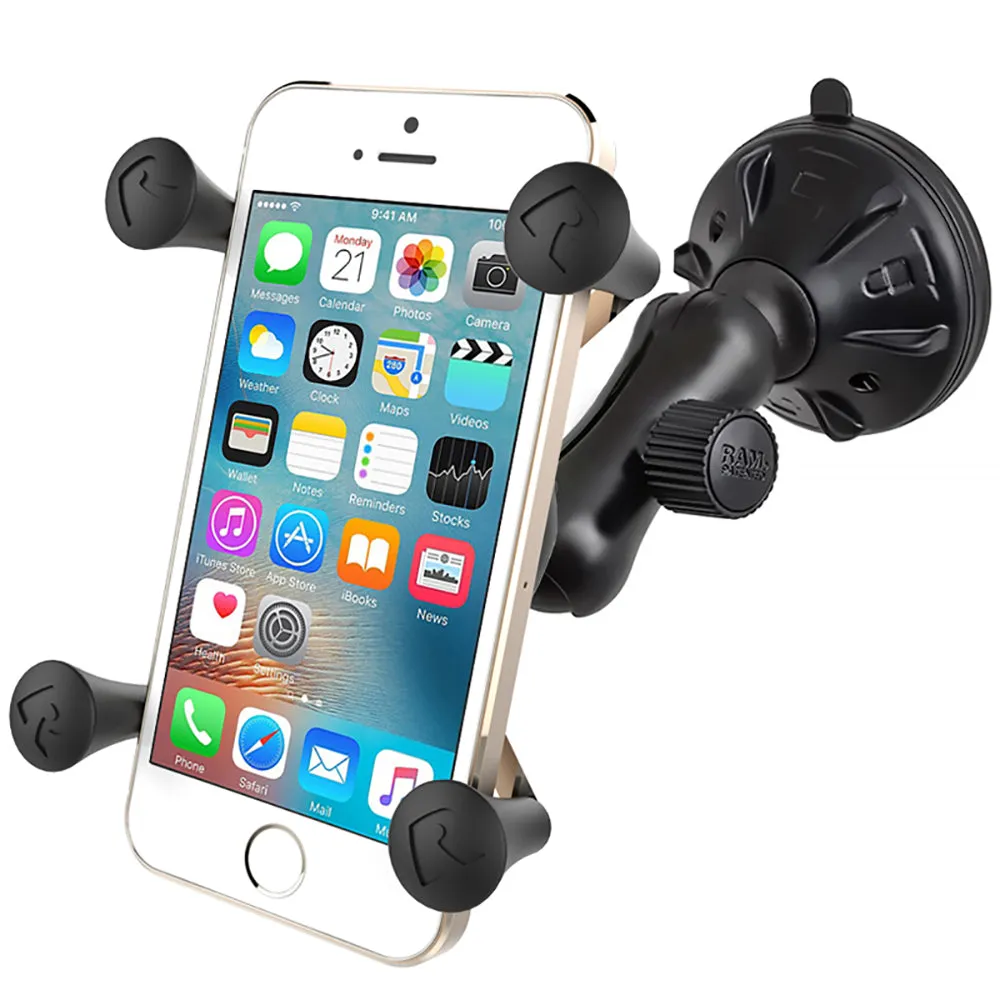 RAM Mount X-Grip Composite Twist Lock Suction Cup Mount [RAP-B-166-2-UN7U]