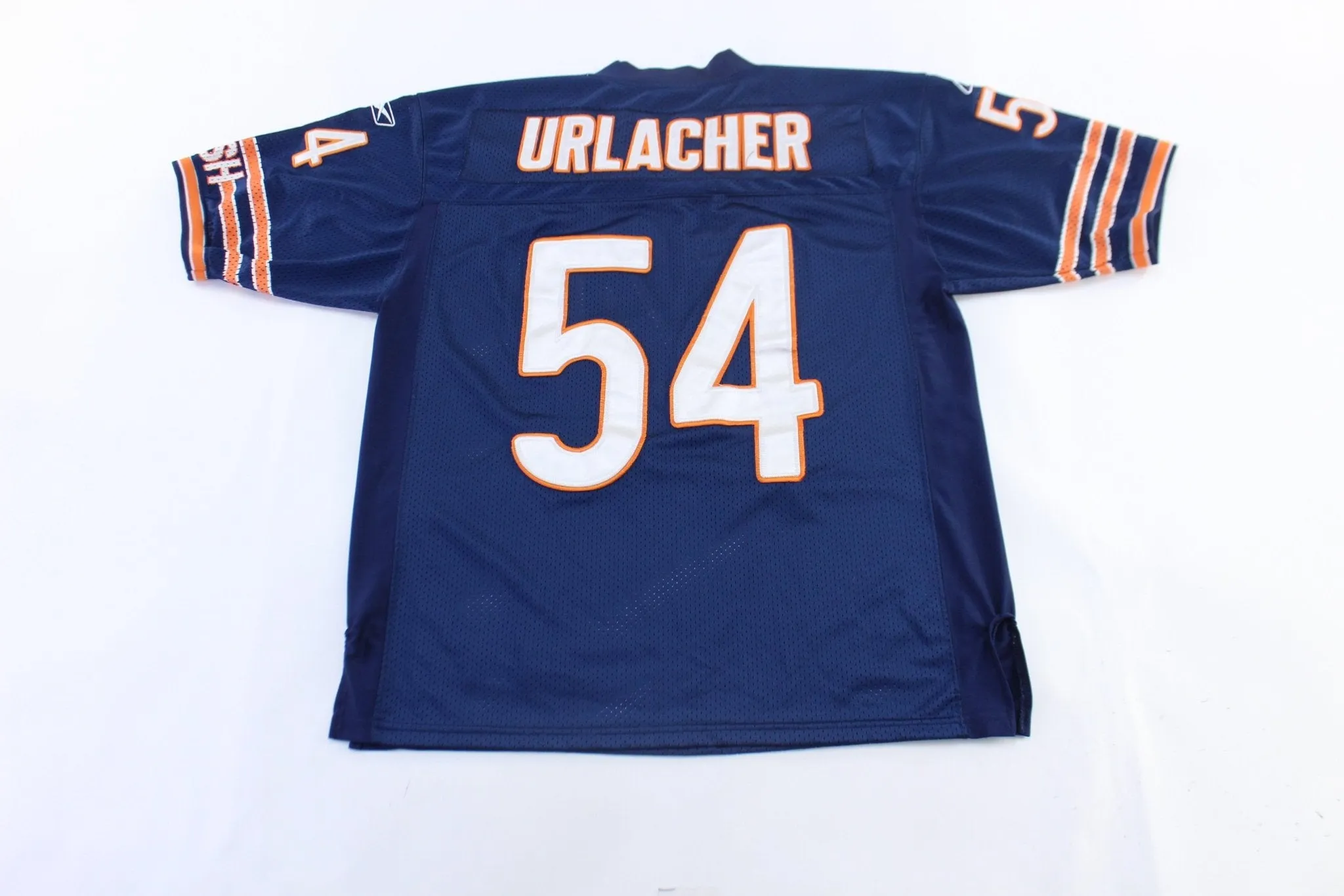 Reebok Embroidered Logo Chicago Bears Brian Urlacher Football Jersey