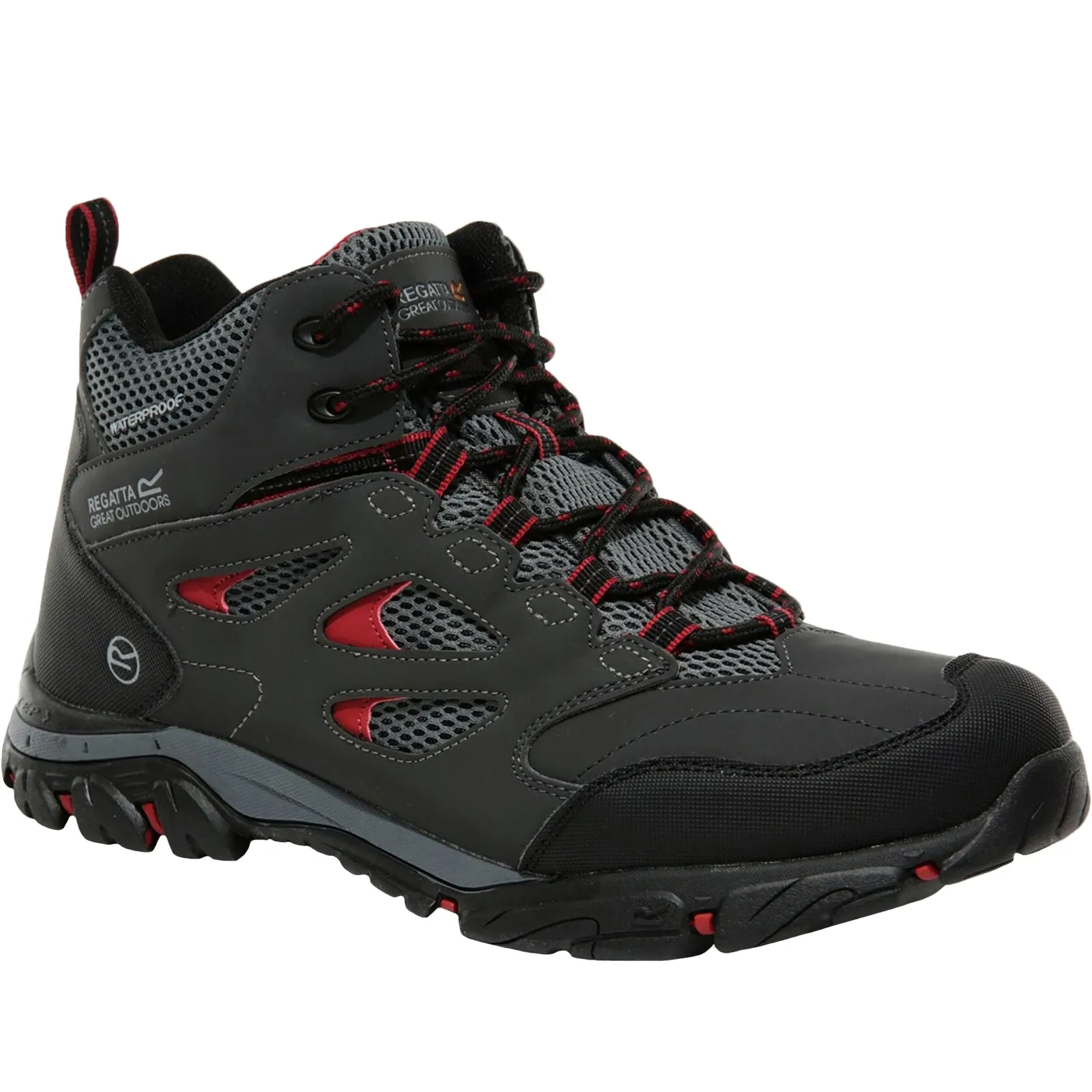 Regatta Mens Holcombe Waterproof Mid Walking Boots