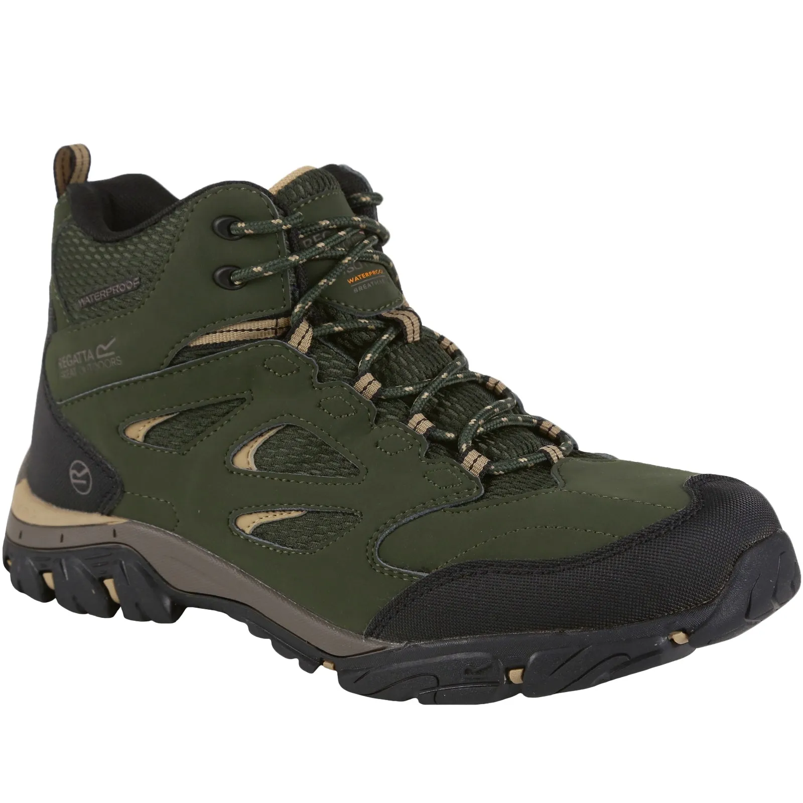 Regatta Mens Holcombe Waterproof Mid Walking Boots