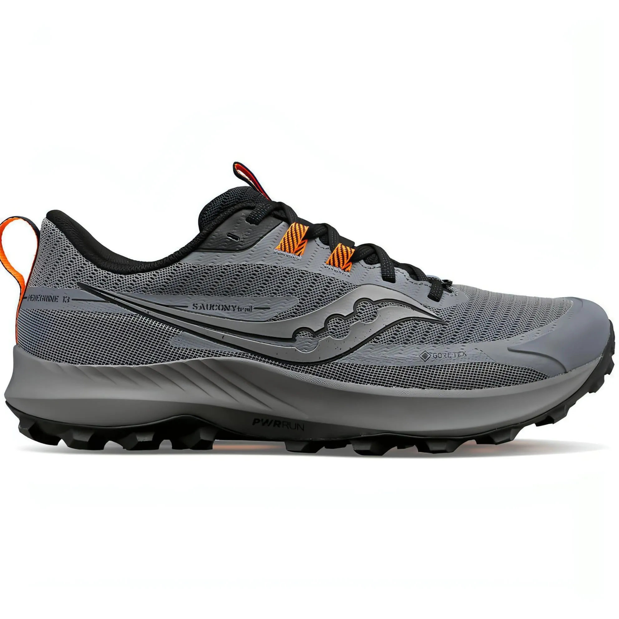 Saucony Peregrine 13 GORE-TEX Mens Trail Running Shoes - Grey