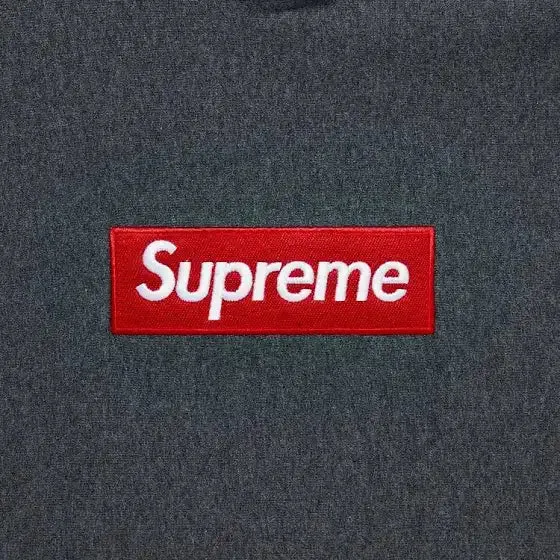 Supreme Box Logo Hooded Sweatshirt FW23 Charcoal