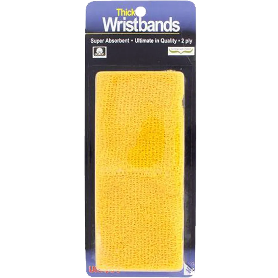 Thick 2-Ply Wristband - Gold