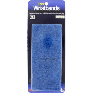 Thick 2-Ply Wristband - Royal